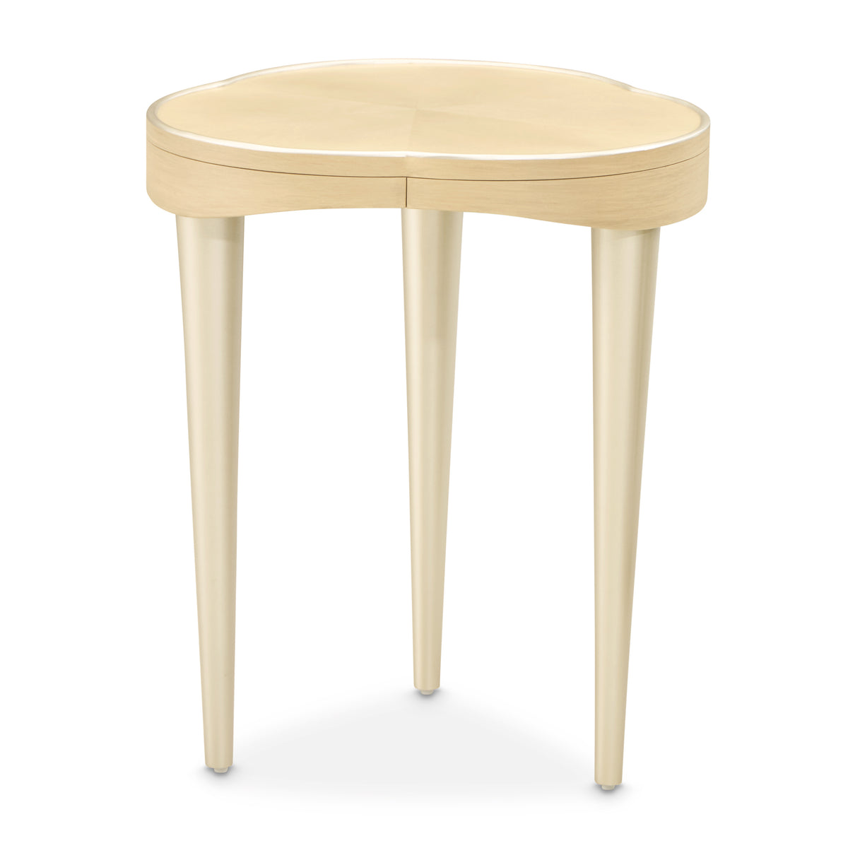 Camellia Field Caramel Chairside Table
