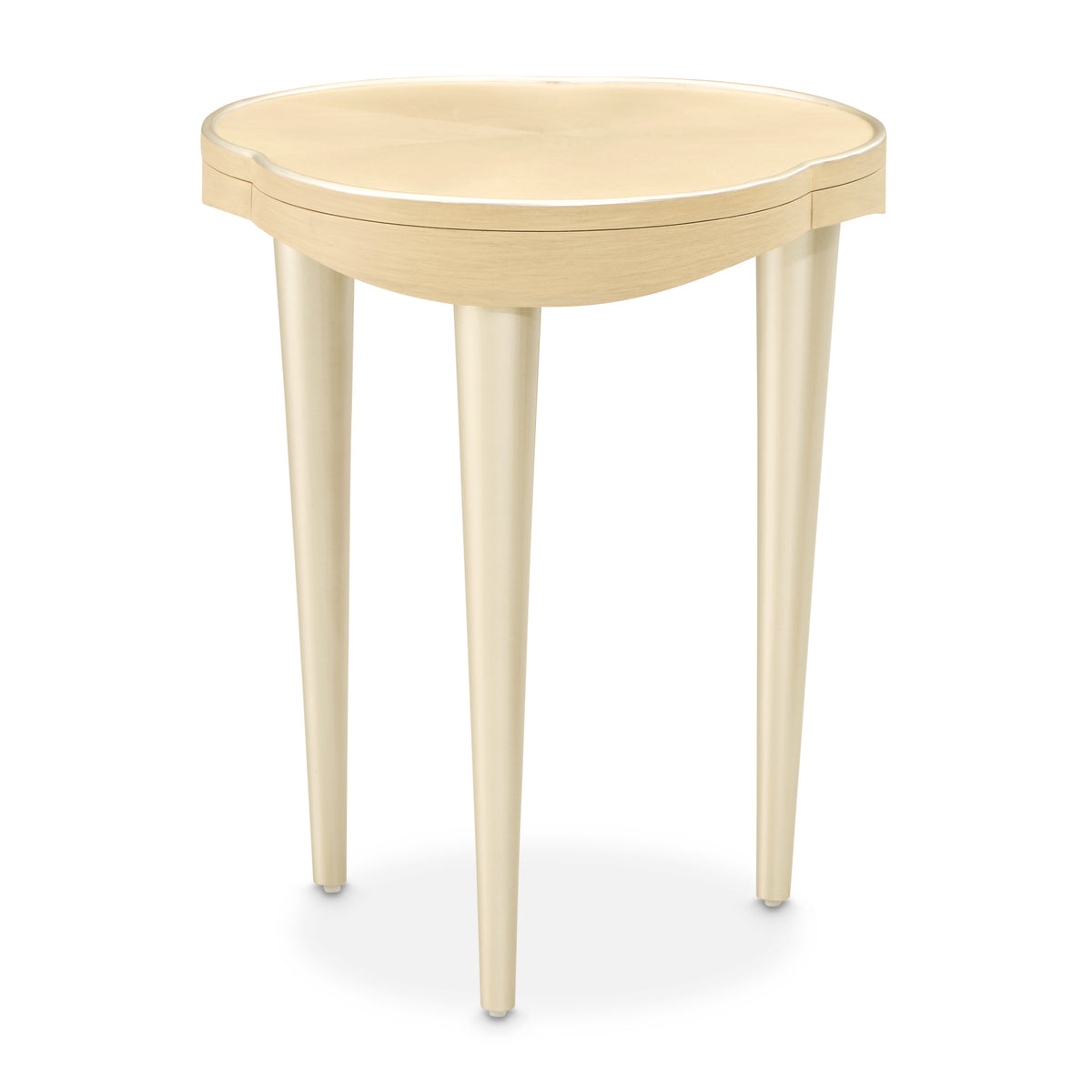 Camellia Field Caramel Chairside Table