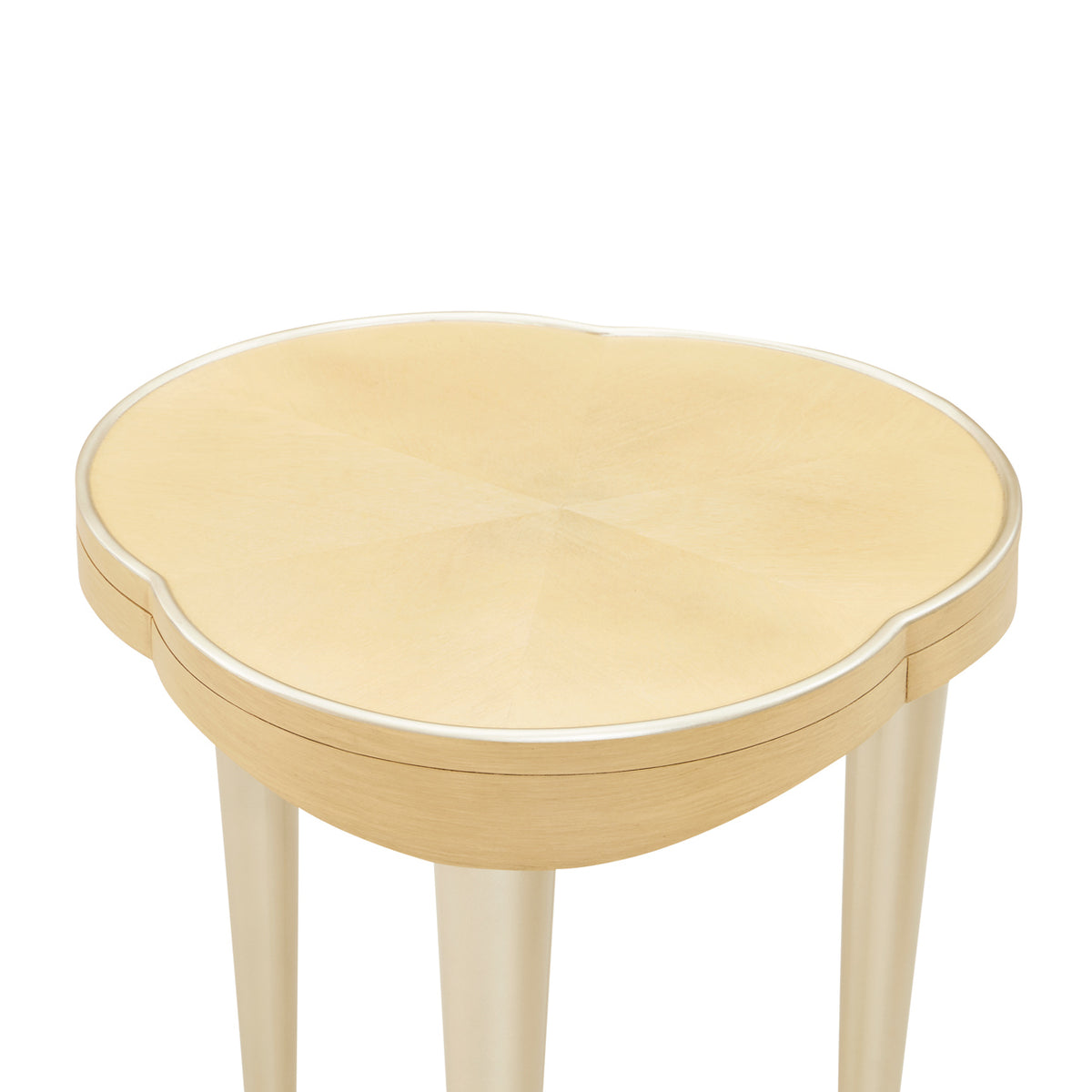 Camellia Field Caramel Chairside Table