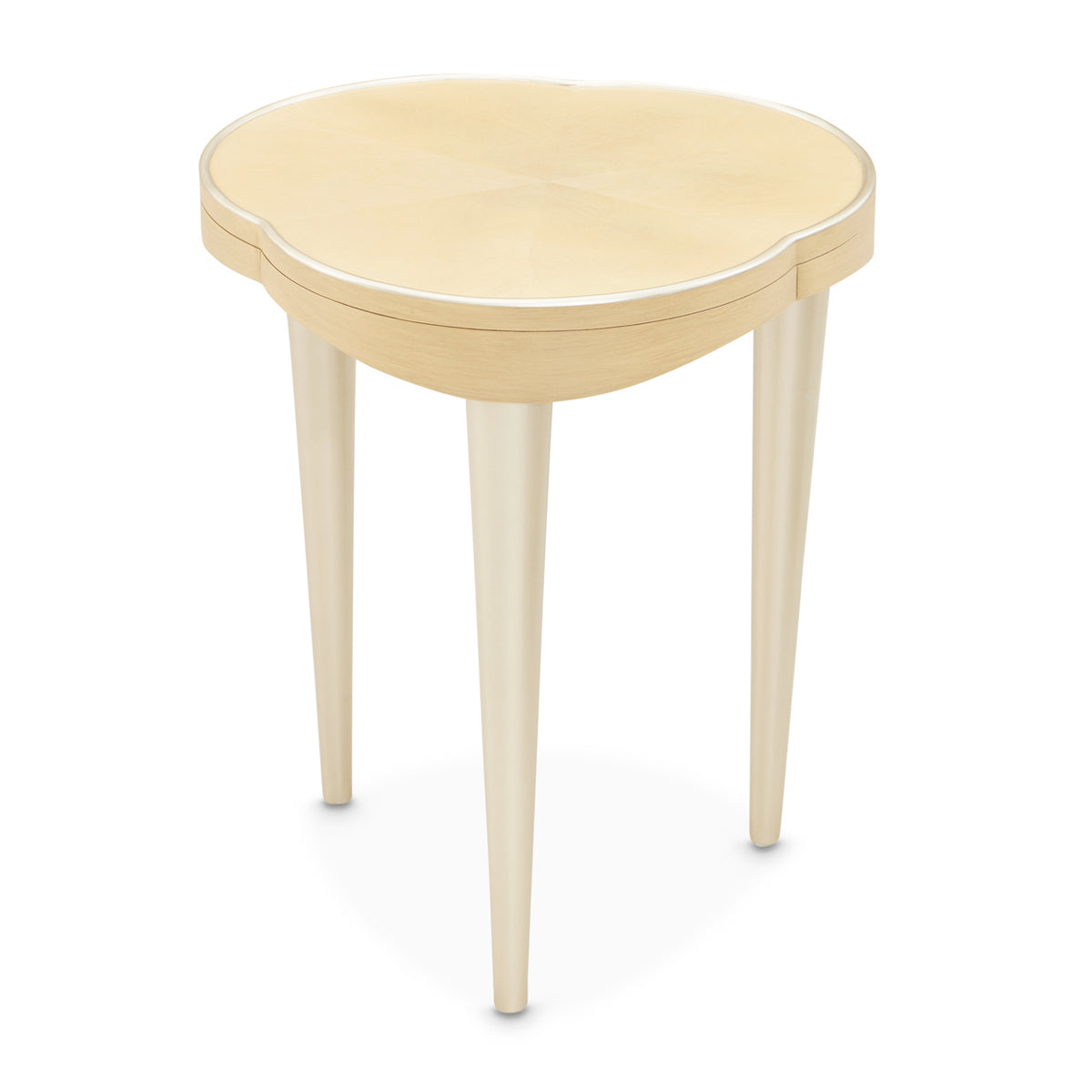Camellia Field Caramel Chairside Table
