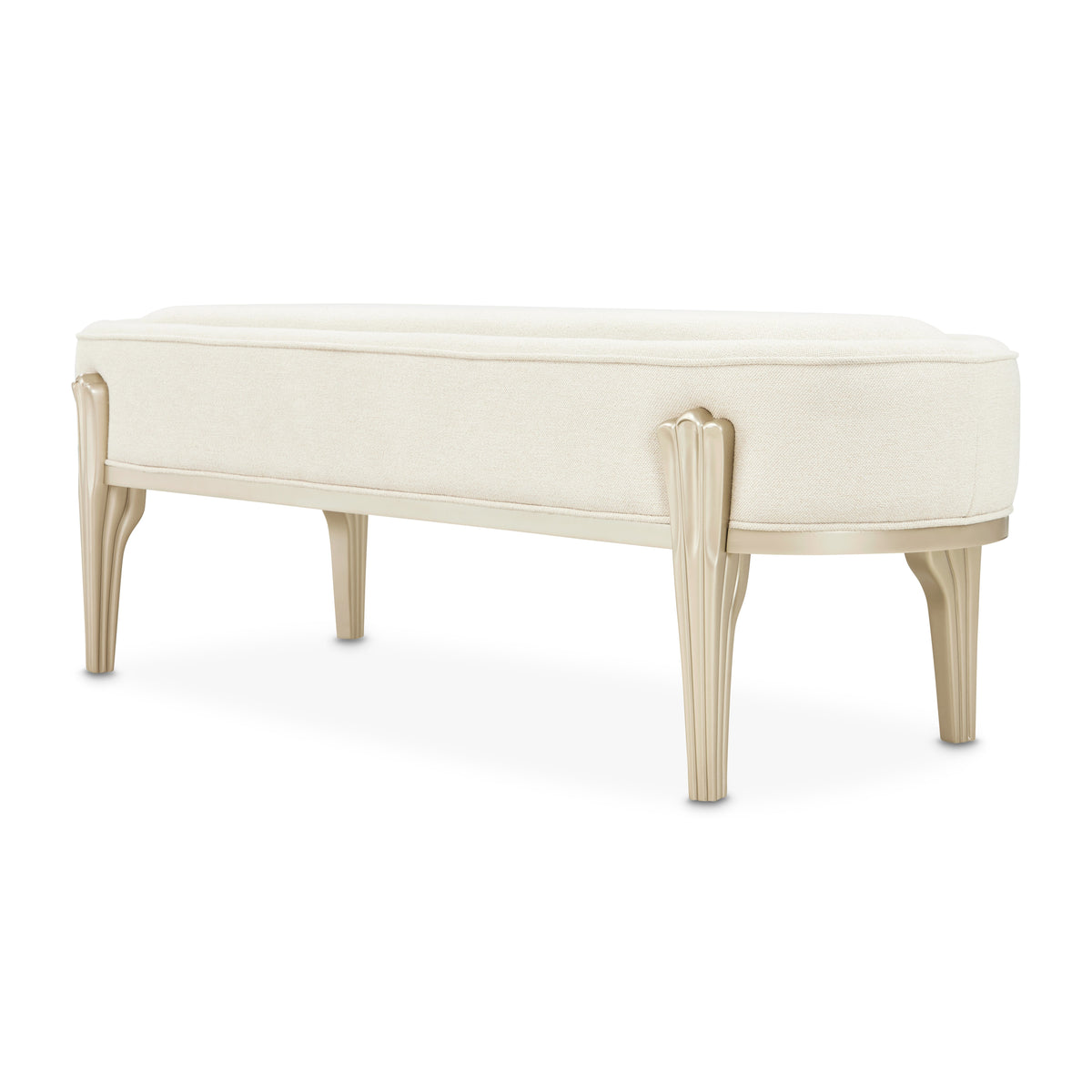 Camellia Field Caramel/Cornsilk Bench