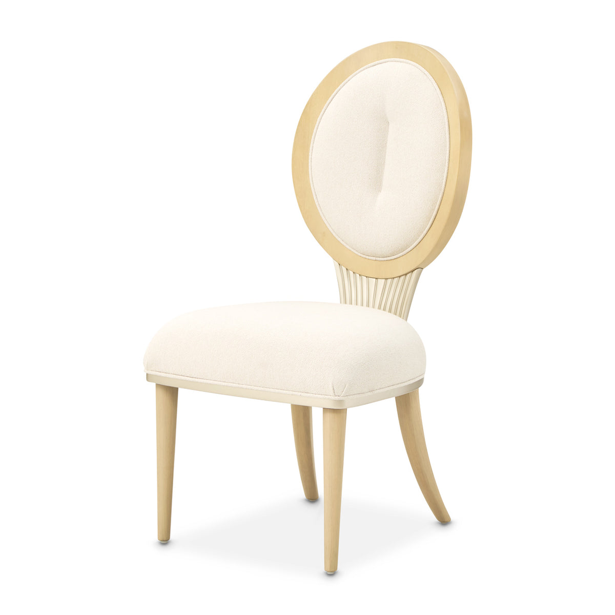 Camellia Field Caramel/Cornsilk Dining Side Chair (Set of 2)