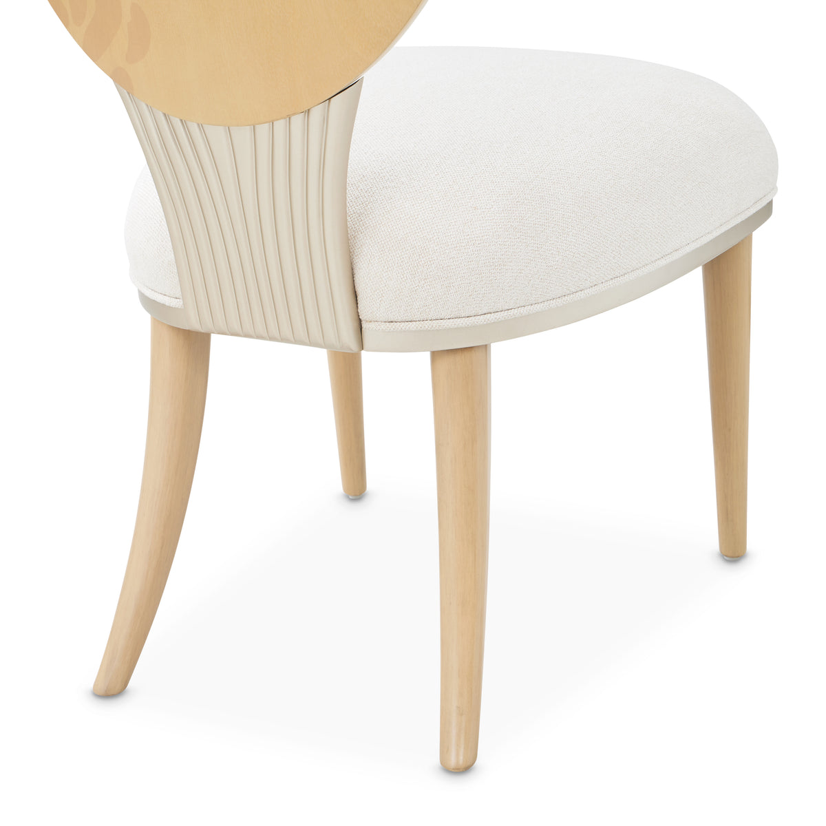 Camellia Field Caramel/Cornsilk Dining Side Chair (Set of 2)