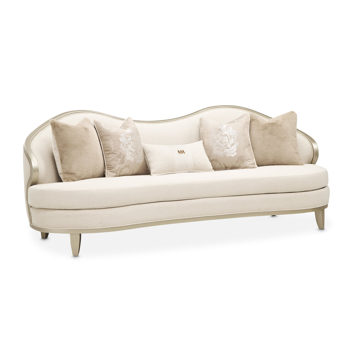 Camellia Field Caramel/Cornsilk Sofa