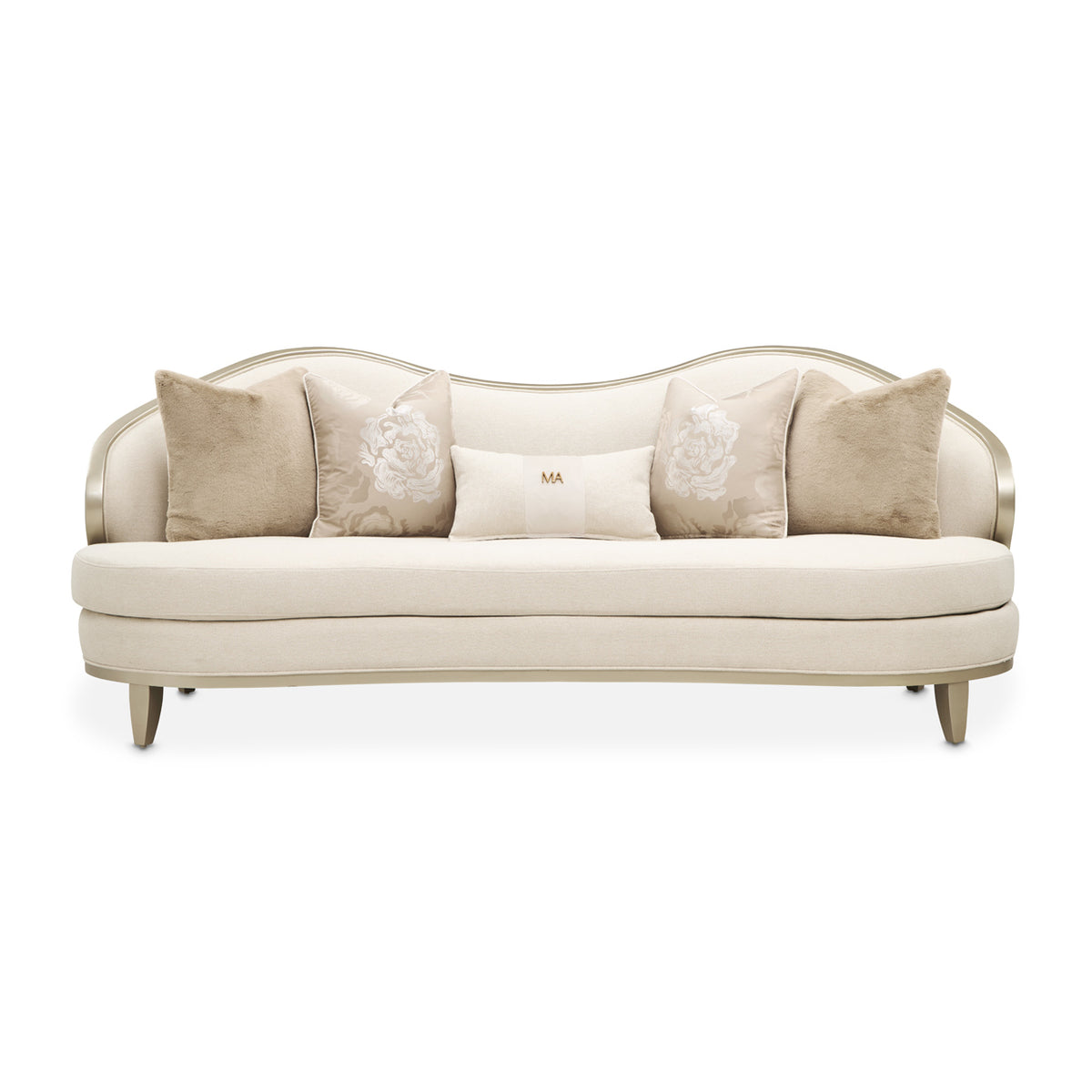 Camellia Field Caramel/Cornsilk Sofa