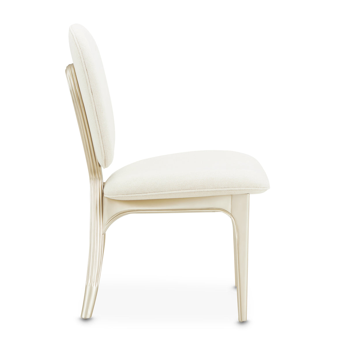Camellia Field Caramel/Cornsilk Vanity Chair