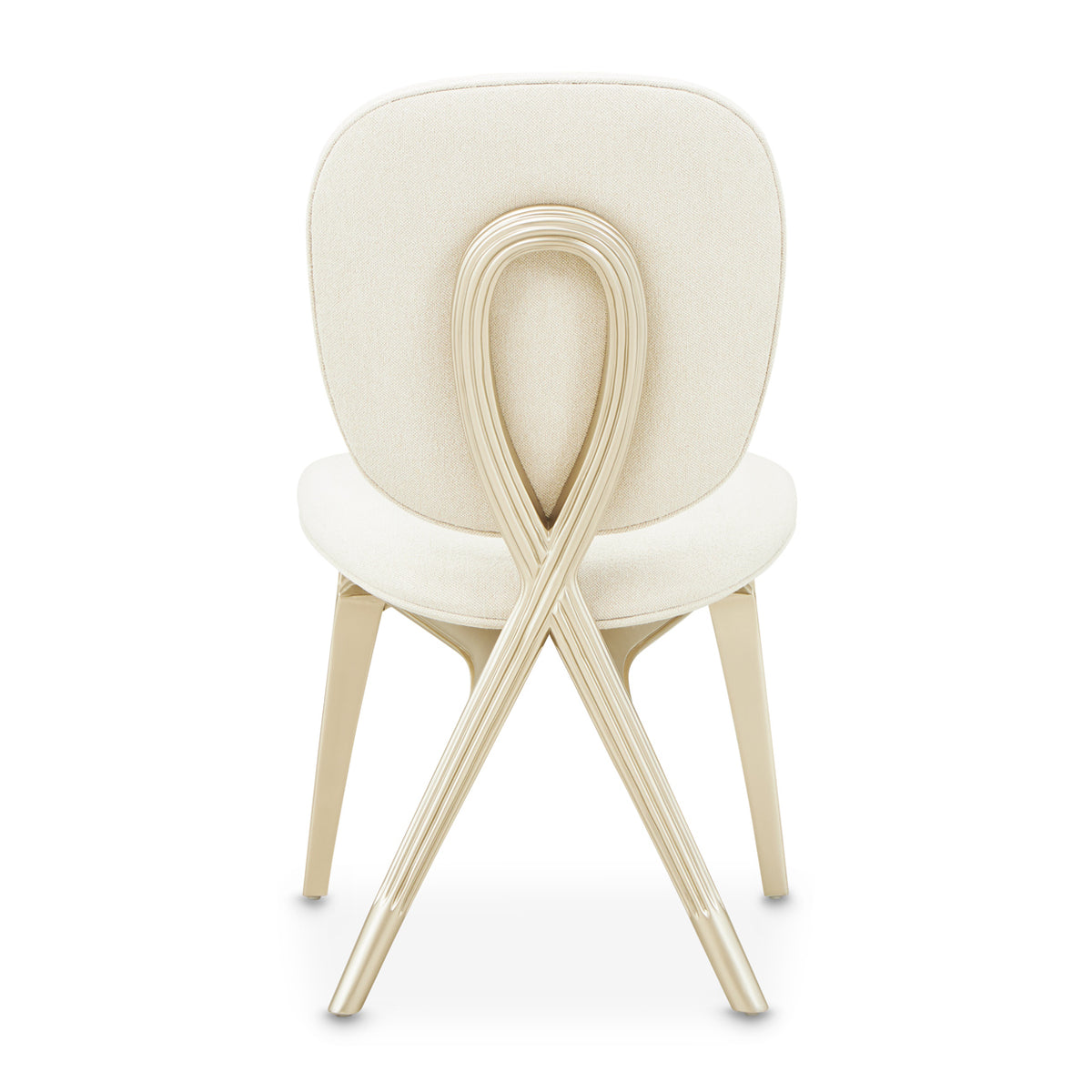 Camellia Field Caramel/Cornsilk Vanity Chair