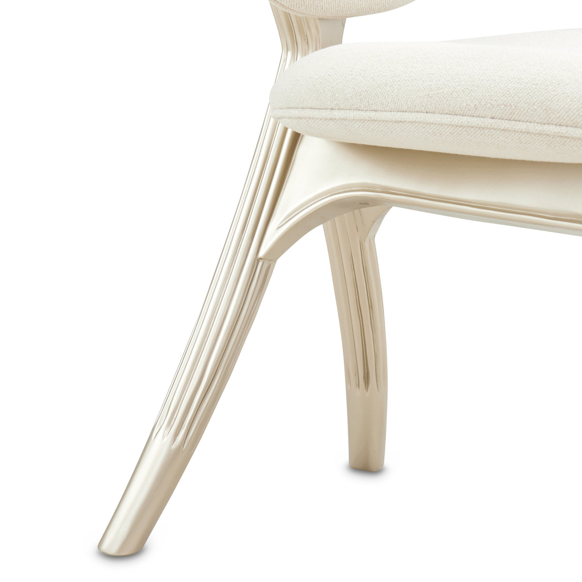 Camellia Field Caramel/Cornsilk Vanity Chair