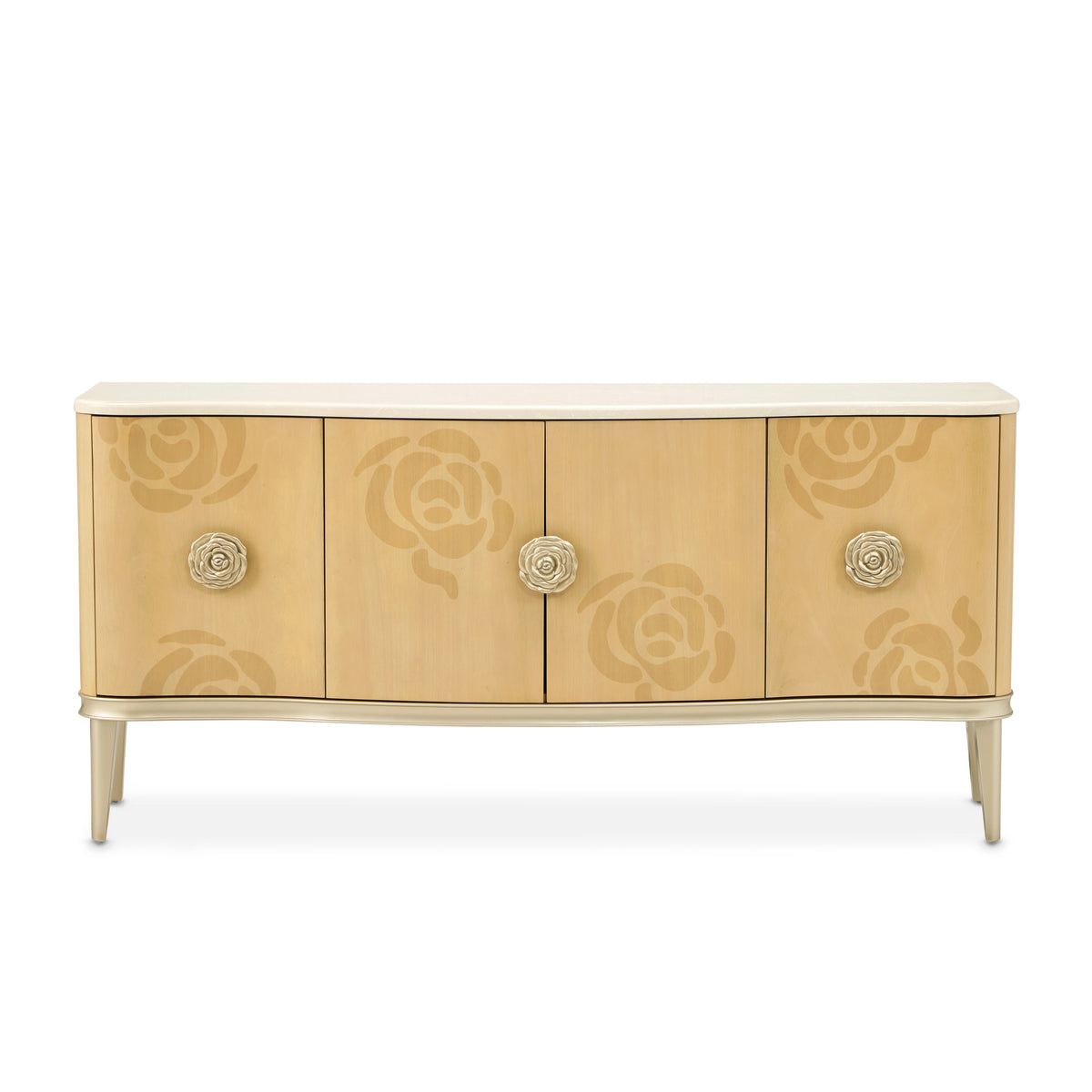 Camellia Field Caramel Sideboard