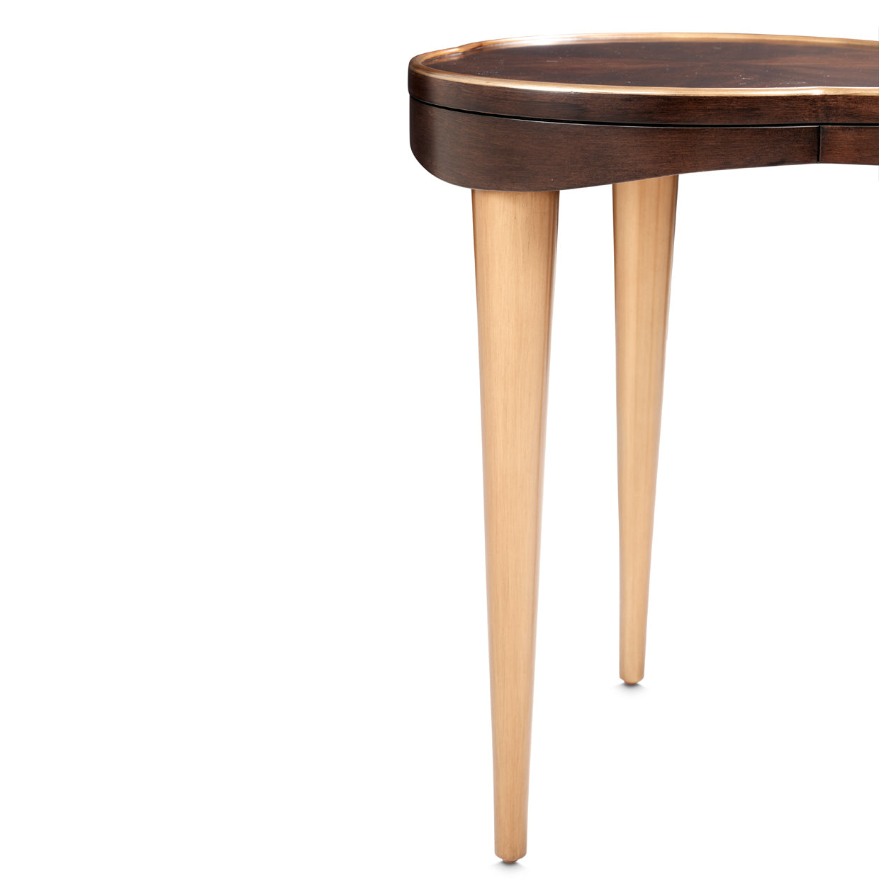 Camellia Field Warm Pecan Chairside Table - Ornate Home