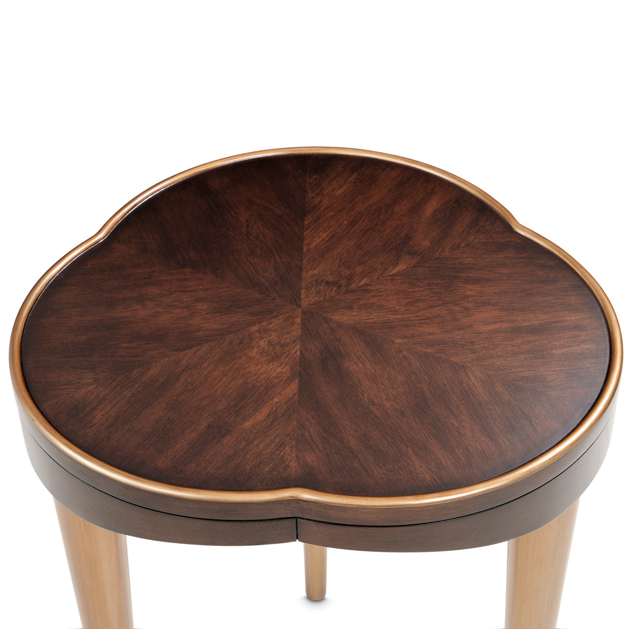 Camellia Field Warm Pecan Chairside Table - Ornate Home