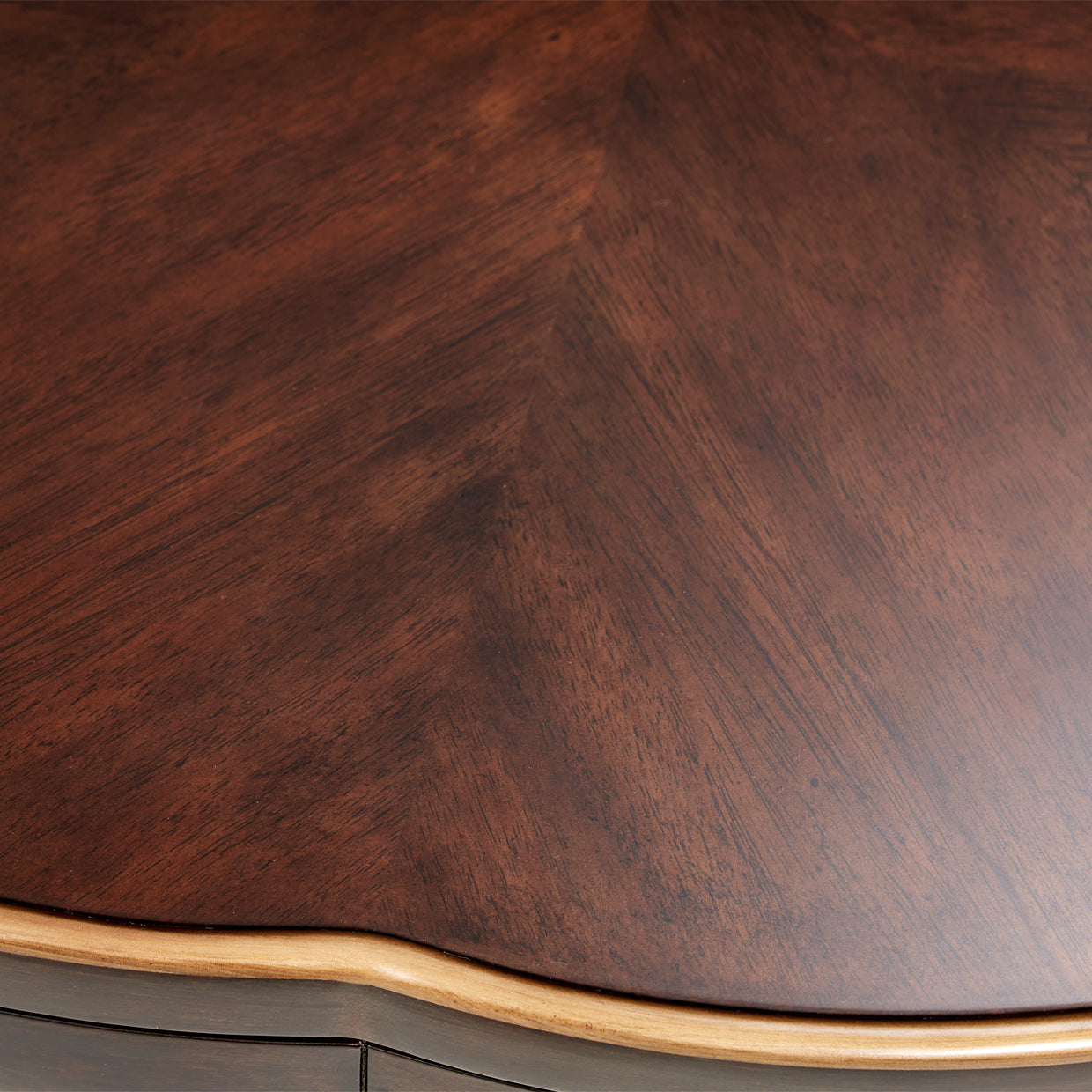 Camellia Field Warm Pecan End Table - Ornate Home