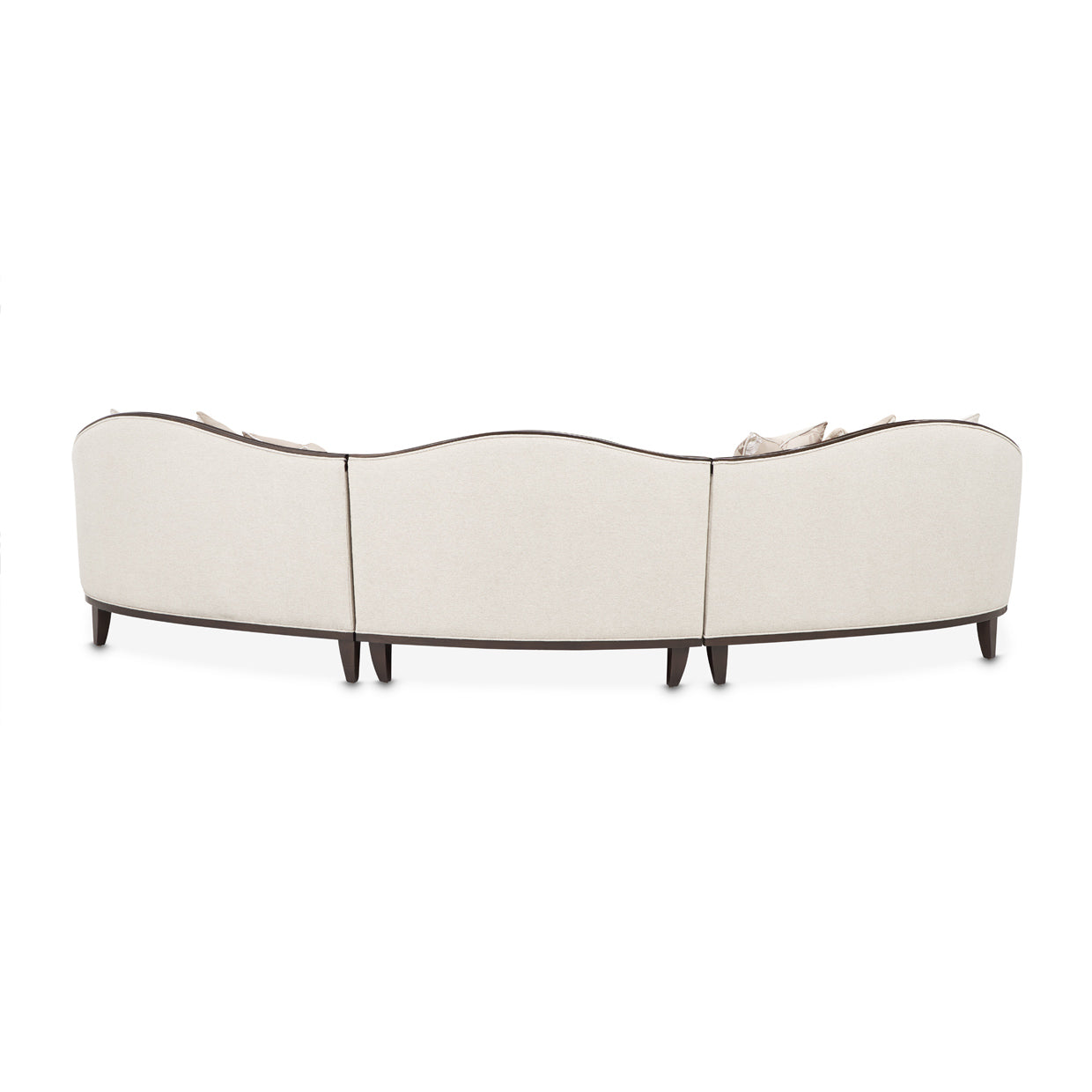 Camellia Field Warm Pecan/Linen Chenille Sofa - Ornate Home