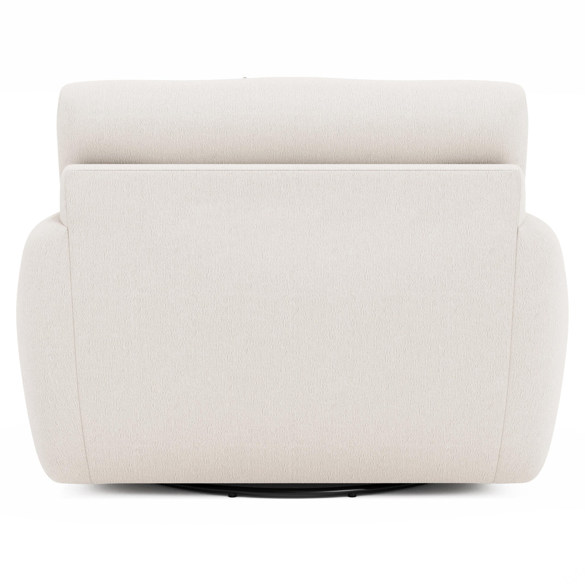 Cameron Ivory Swivel Chair - Ornate Home