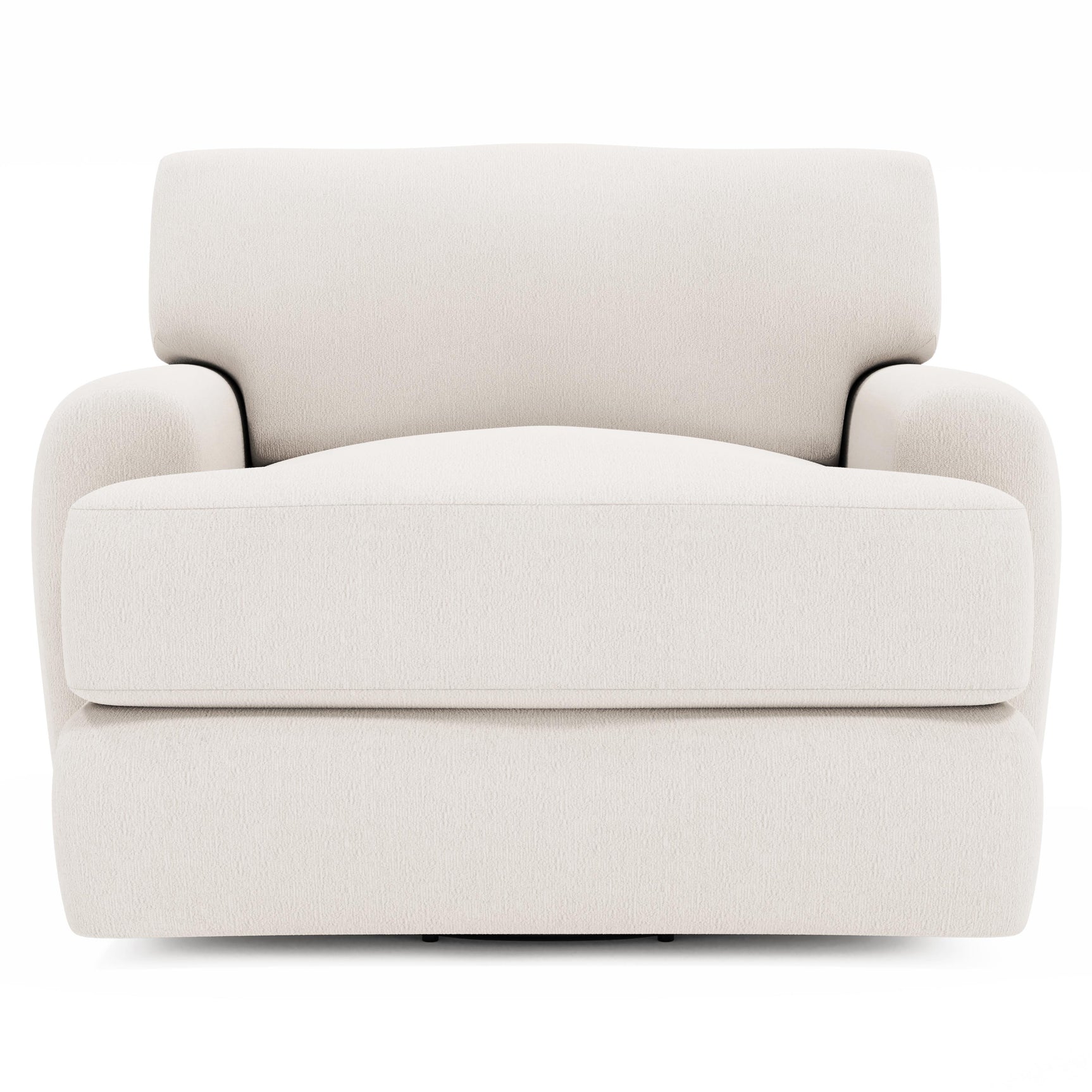 Cameron Ivory Swivel Chair - Ornate Home