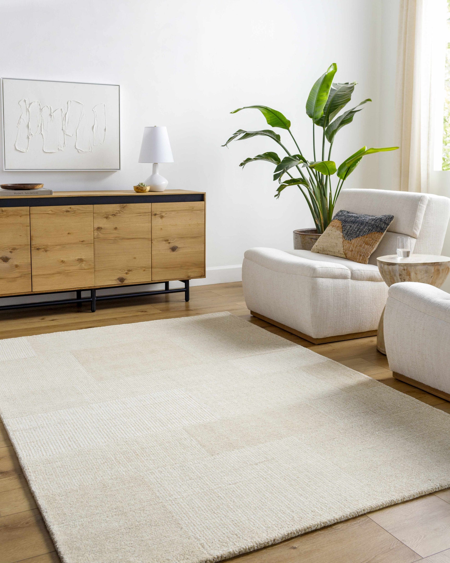Camila Ivory Area Rug - Ornate Home