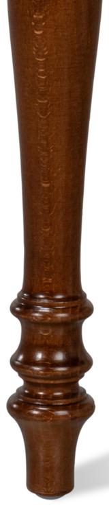 Camile Brown Leather Side Chair (Set of 2) - Ornate Home