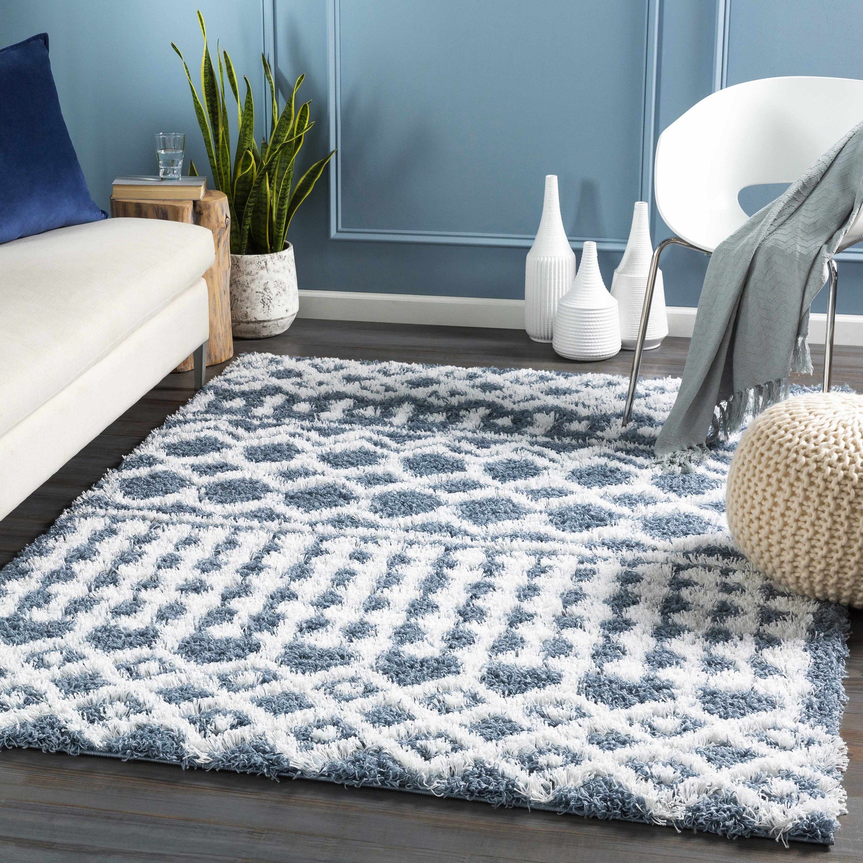 Camp Shag Area Rug - Ornate Home