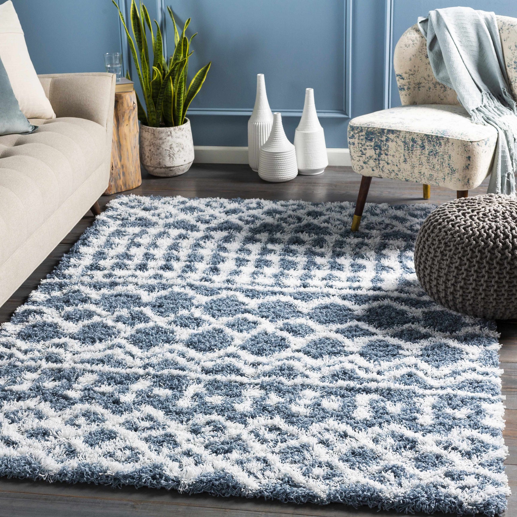 Camp Shag Area Rug - Ornate Home