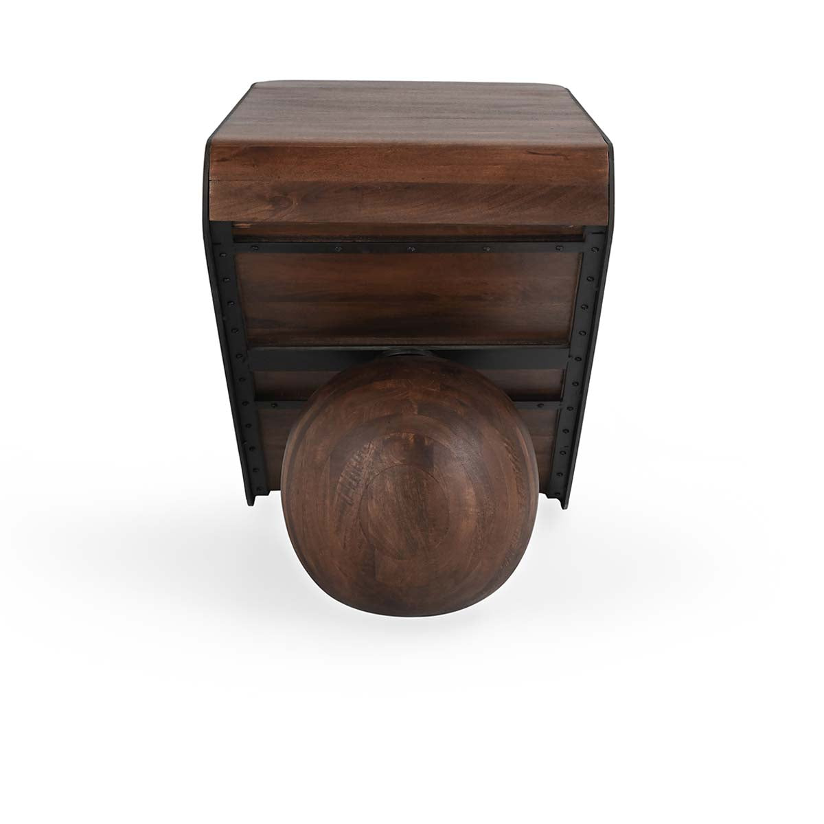 Campbell Brown End Table - Ornate Home