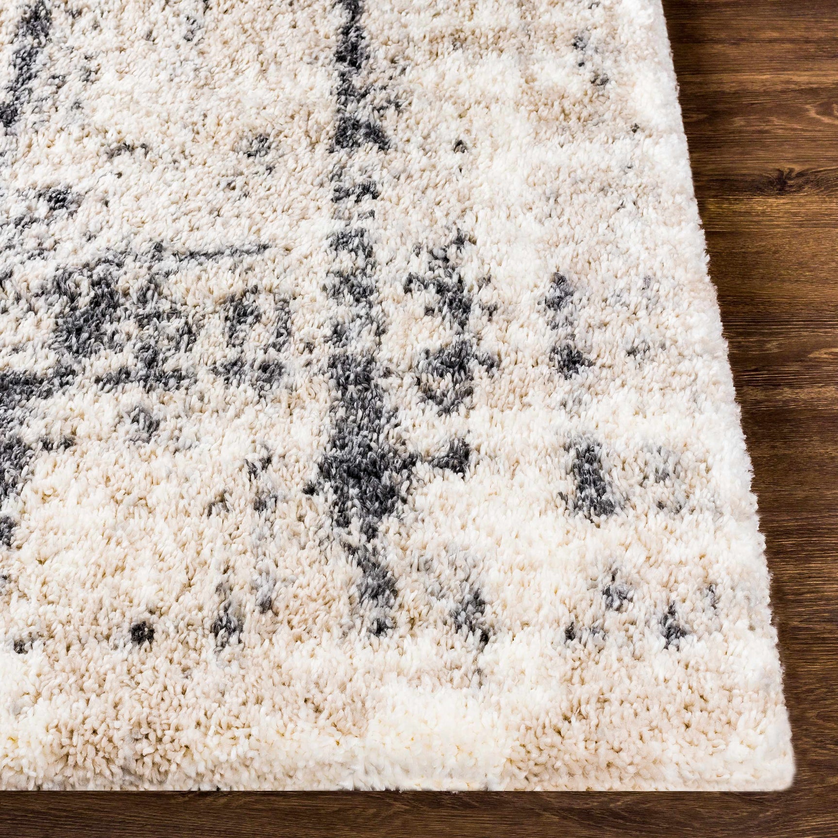 Campion Plush Cream Rug - Ornate Home