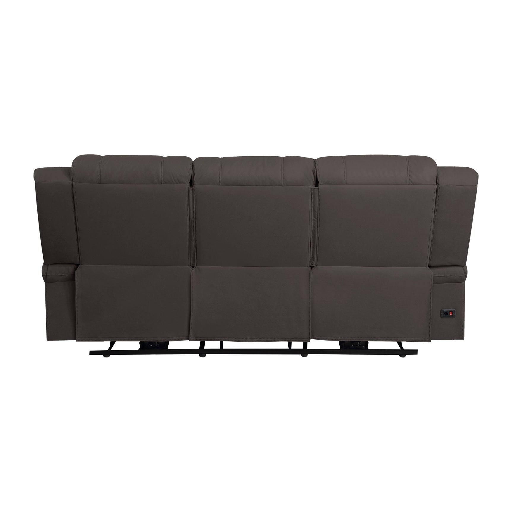 Camryn Chocolate Power Double Reclining Sofa - Ornate Home