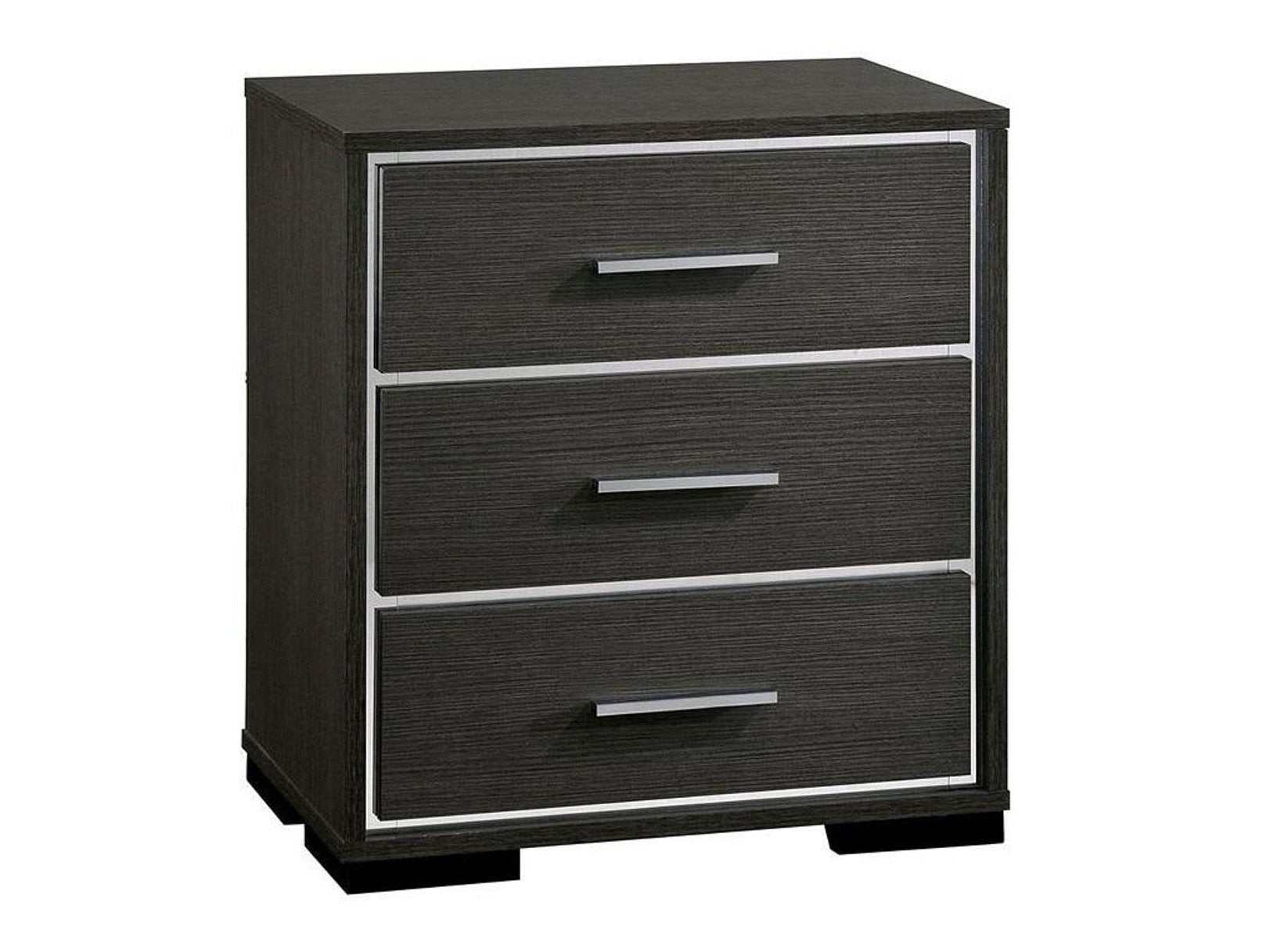 Camryn Warm Gray Nightstand - Ornate Home
