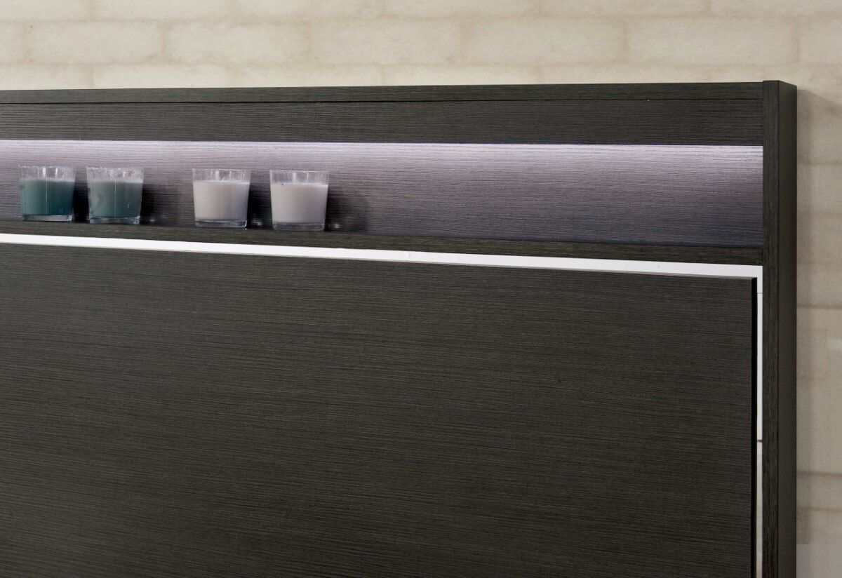 Camryn Warm Gray Queen Bed - Ornate Home