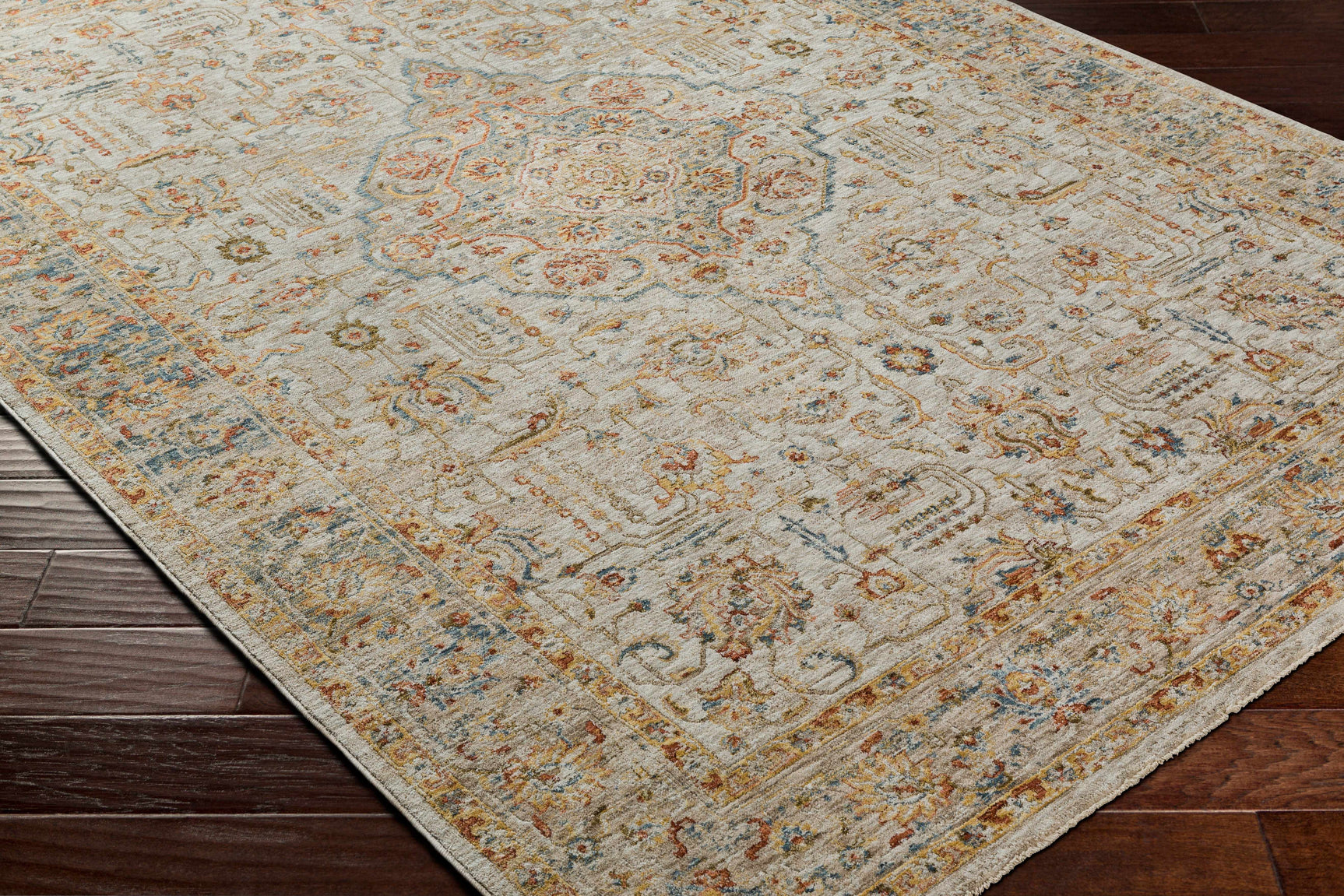 Canan Textured Rug with Fringes - Ornate Home
