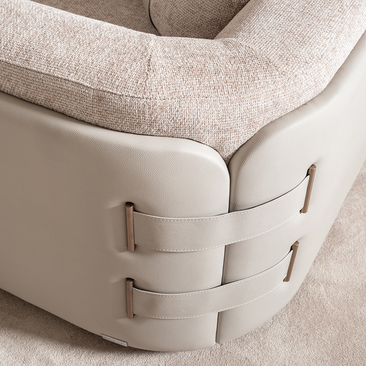 Canberra Mink Chair and a Half - Ornate Home