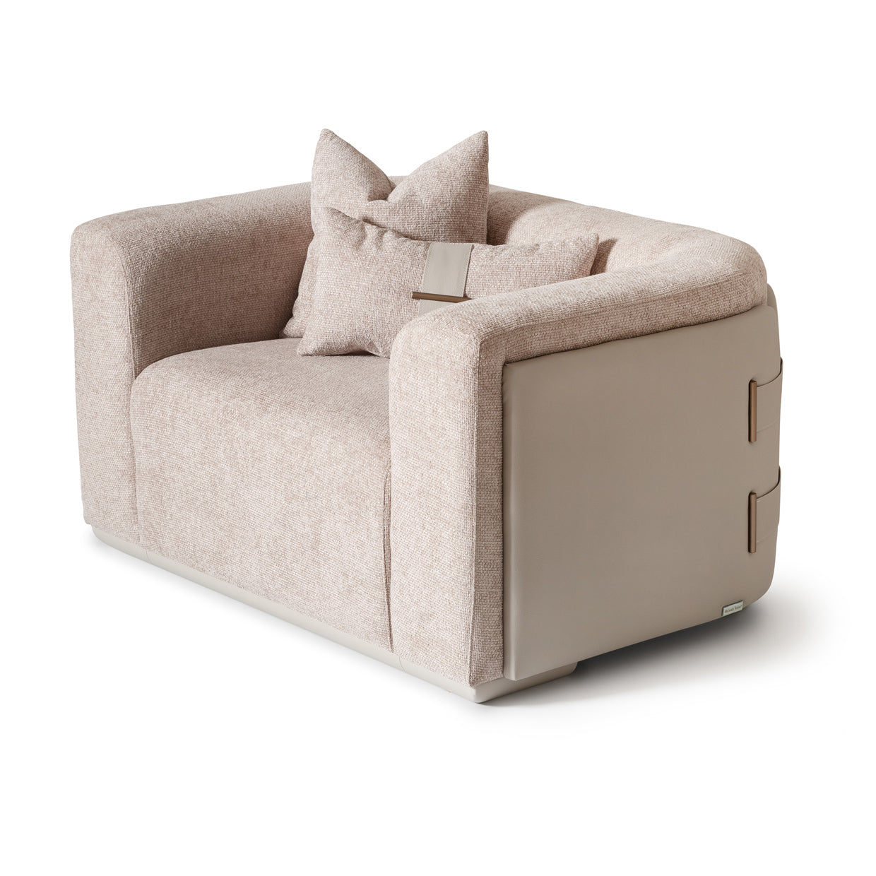 Canberra Mink Chair and a Half - Ornate Home