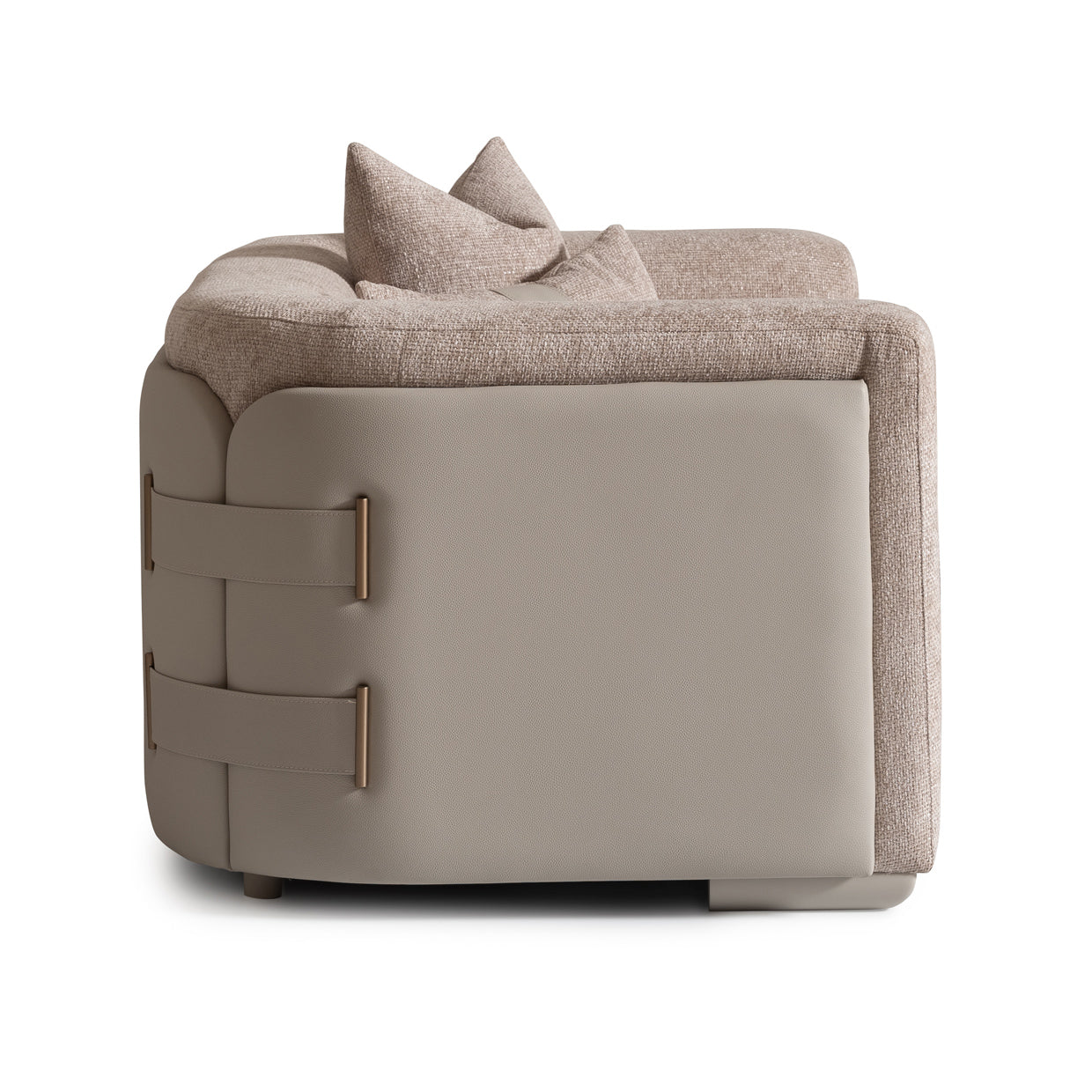 Canberra Mink Chair and a Half - Ornate Home