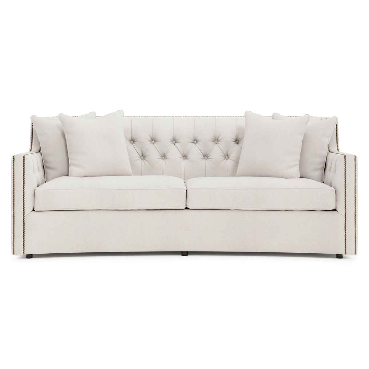Candace Brown Sofa (89") - Ornate Home