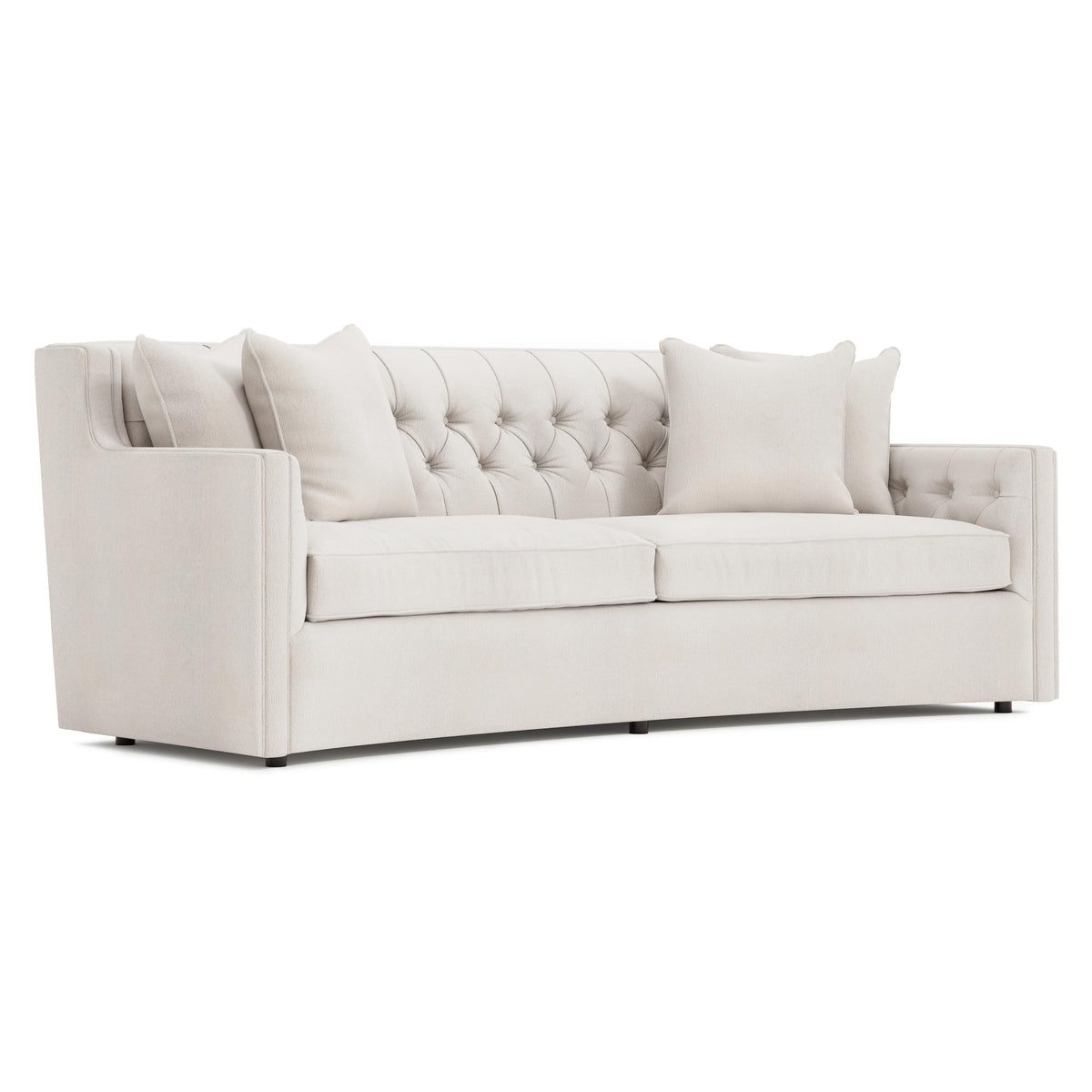 Candace Ivory Sofa Without Nails - Ornate Home