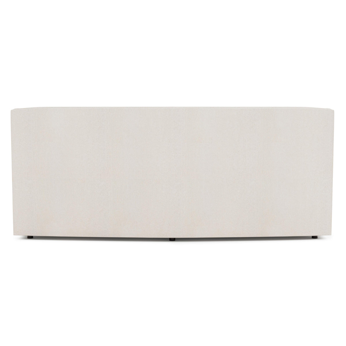 Candace Ivory Sofa Without Pillows & Nails - Ornate Home