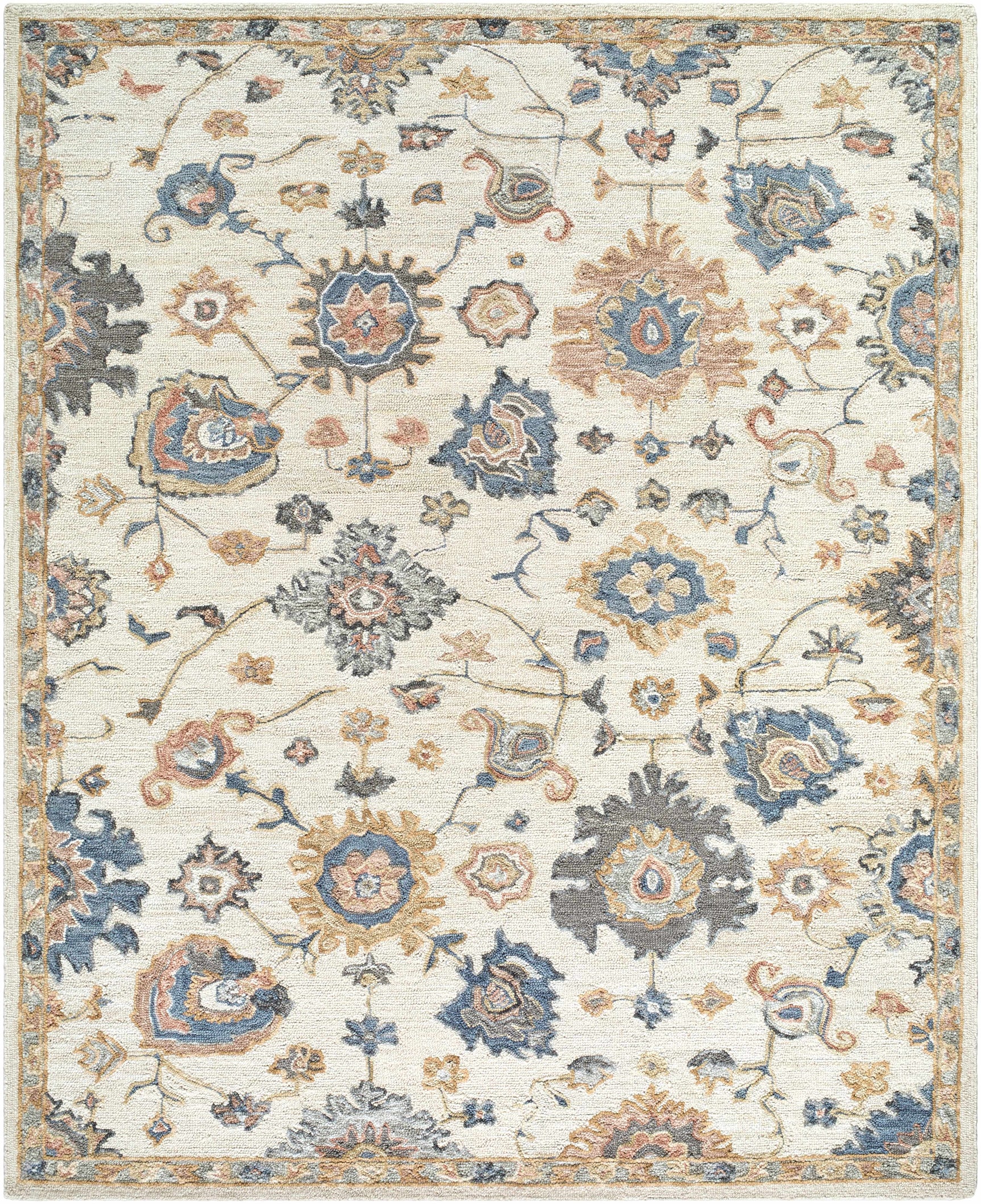 Candid Oushak Area Rug - Ornate Home