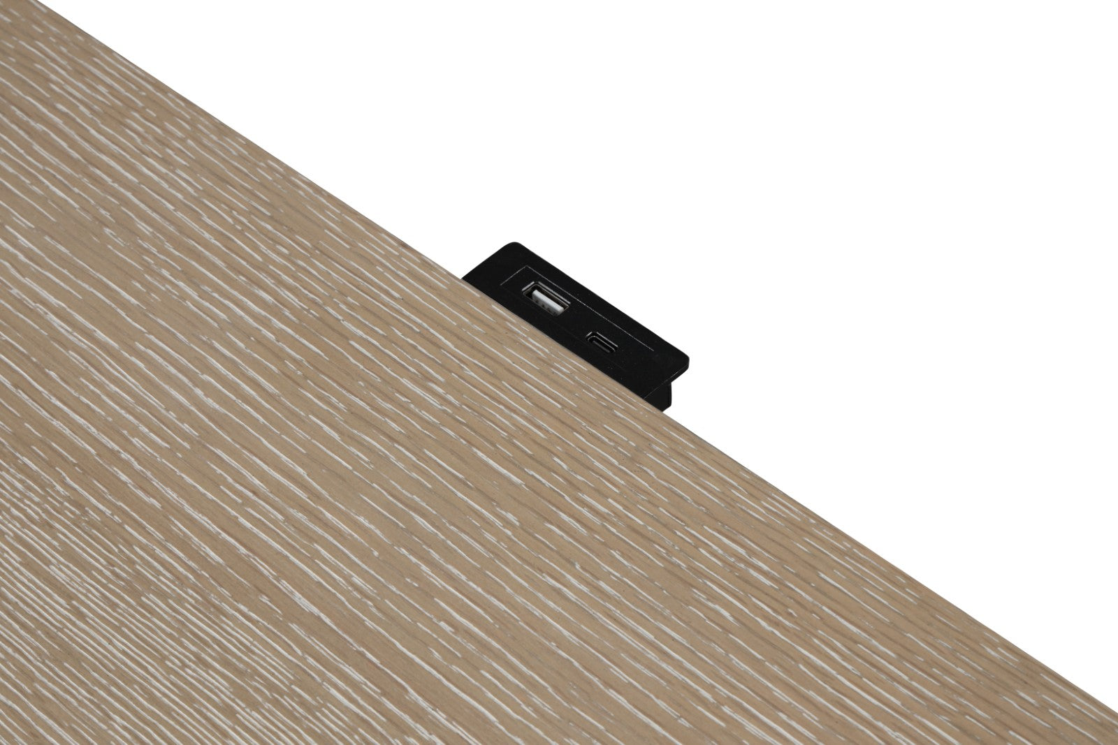 Candra Natural Oak Queen 4 Piece Bedroom Set - Ornate Home