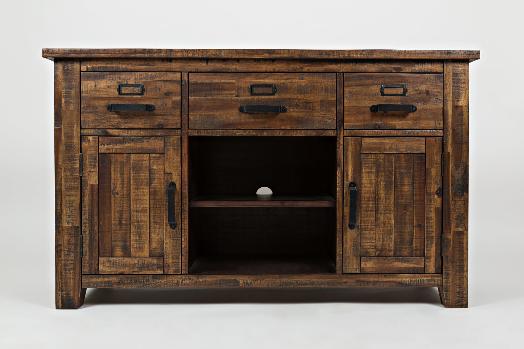 Cannon Valley Brown 50 Media Unit - Ornate Home