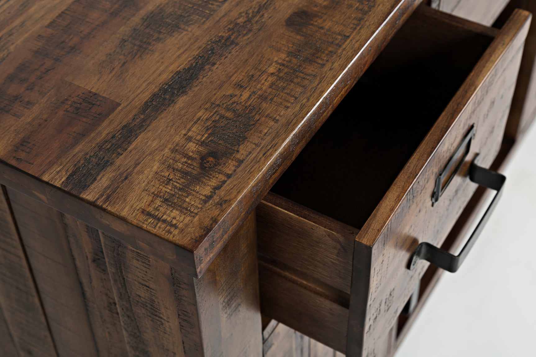 Cannon Valley Brown 50 Media Unit - Ornate Home