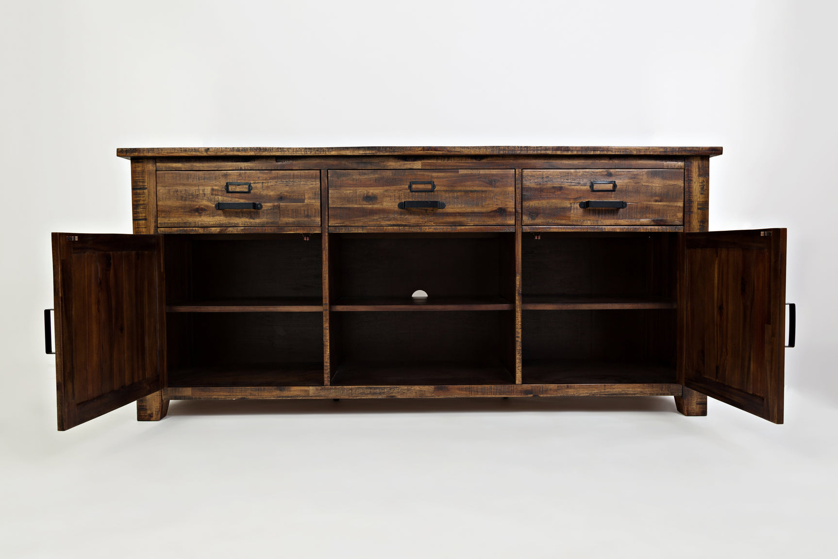 Cannon Valley Brown 70 Media Unit - Ornate Home
