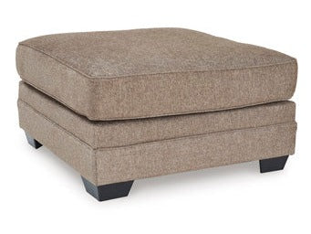 Cannonbrook Nutmeg Oversized Accent Ottoman (Online Special Price) - Ornate Home