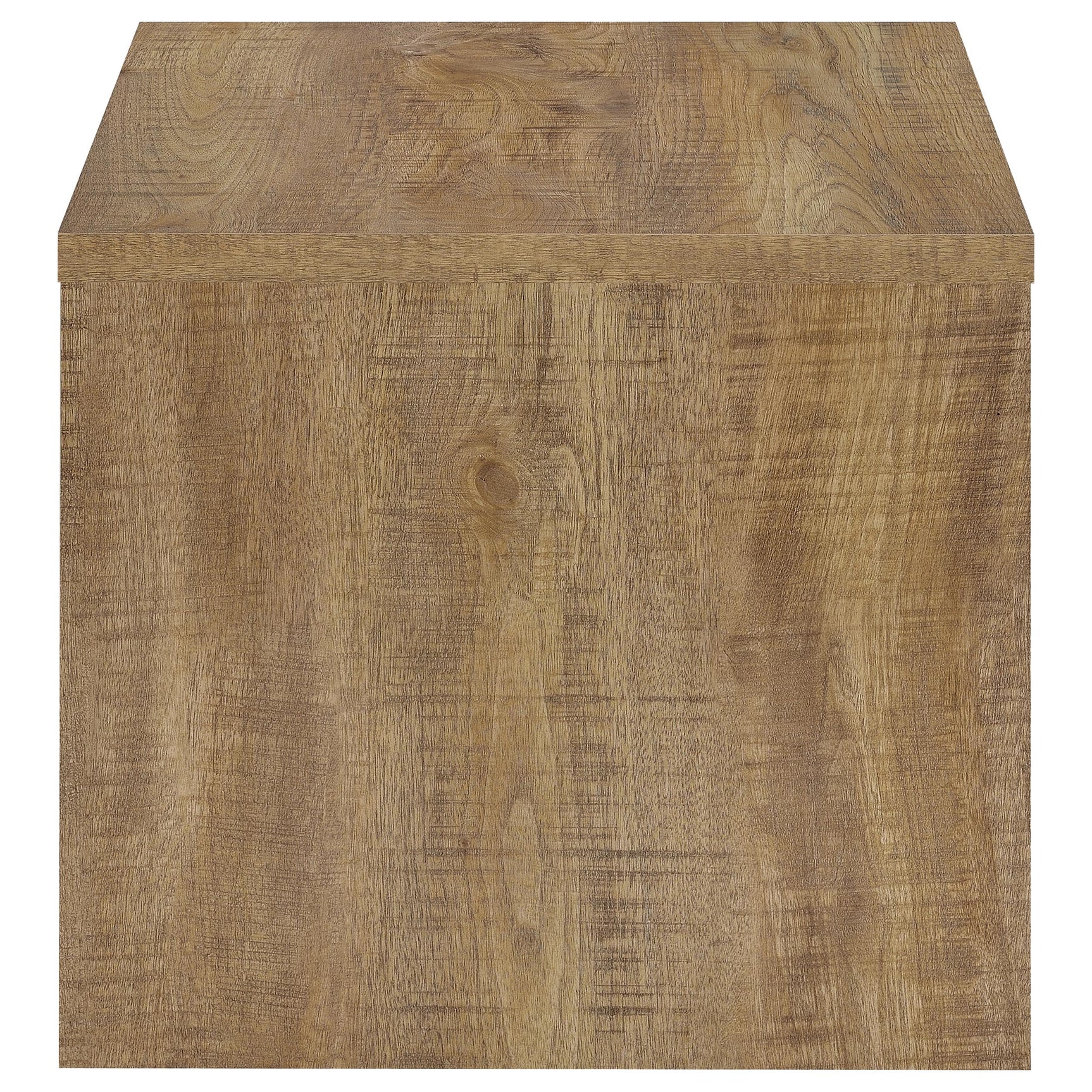 Canoga Mango Engineered Wood Accent Side End Table - Ornate Home