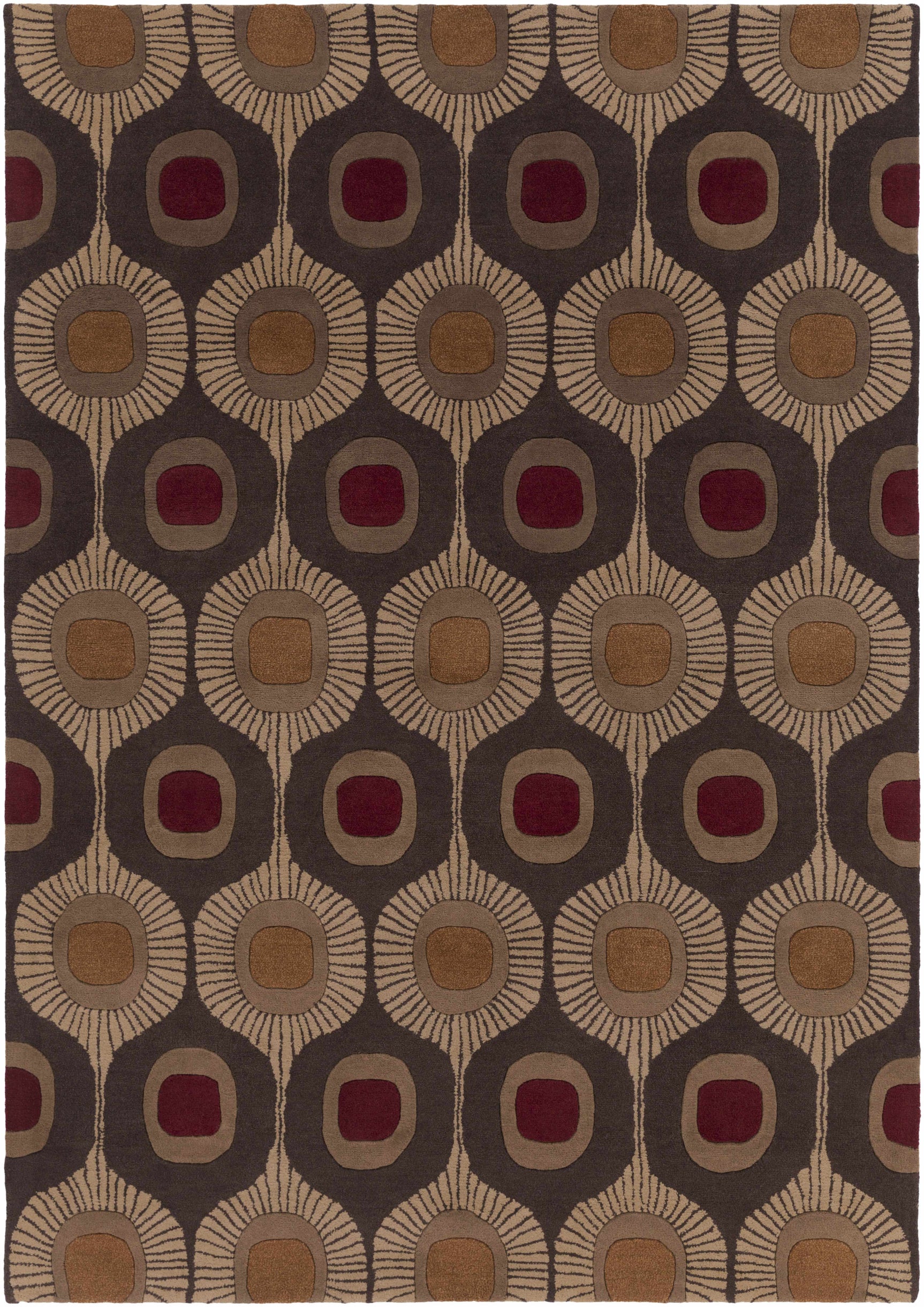 Canovanas Modern Wool Rug - Ornate Home