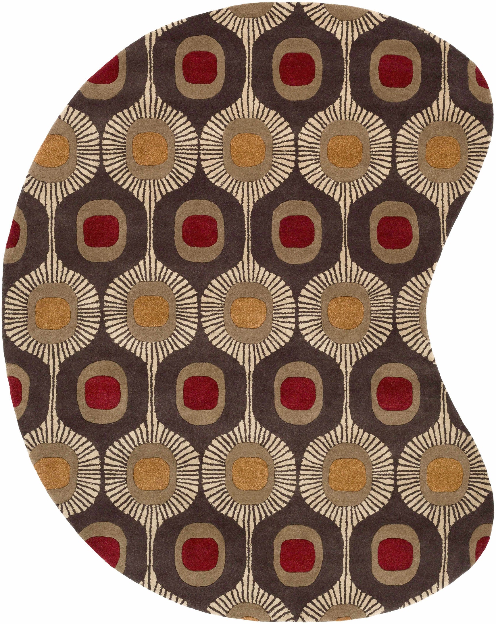 Canovanas Modern Wool Rug - Ornate Home