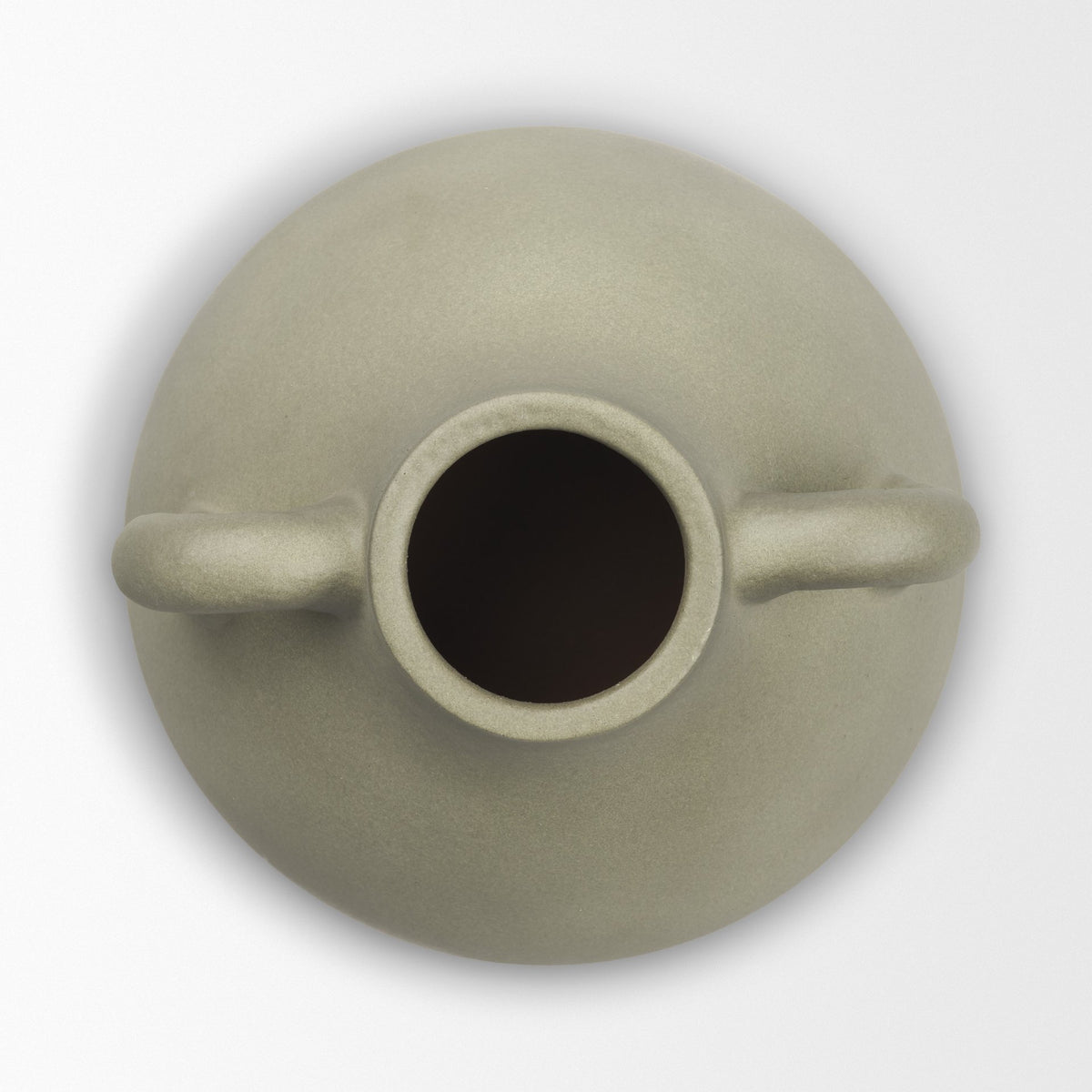 Cantara Sage Green Small Ceramic Milk Jug with Handles - Ornate Home