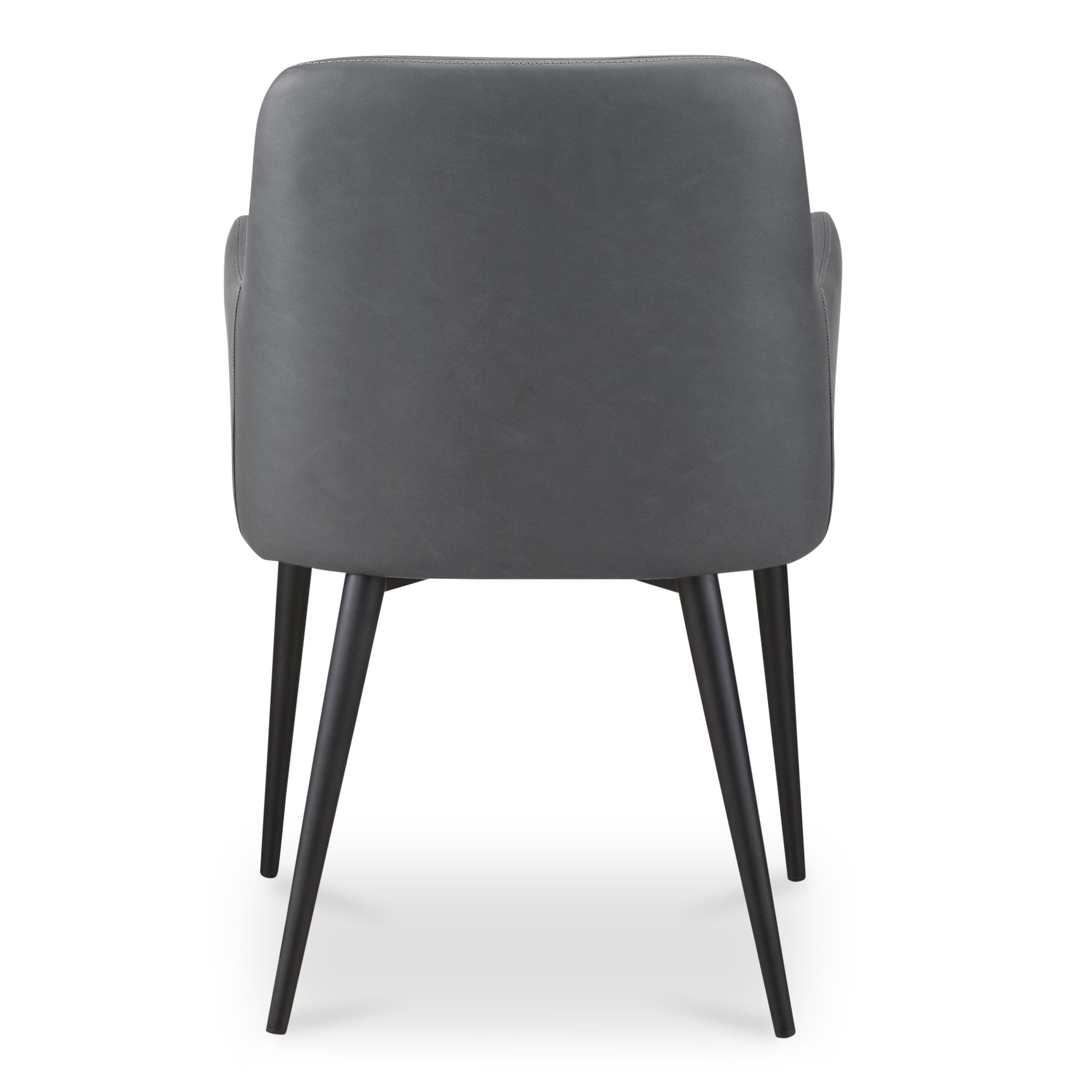 Cantata Slate Vegan Leather Dining Chair (Set of 2) - Ornate Home