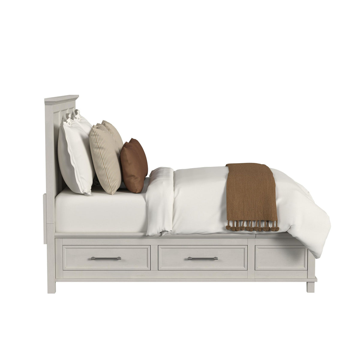 Canterbury Ivory King Storage Bed