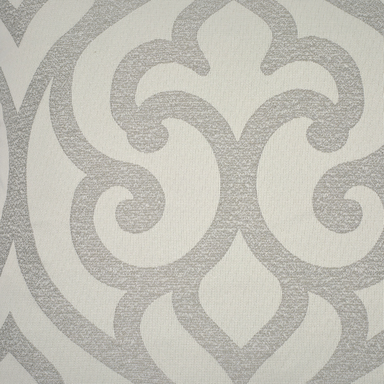 Canterbury Silver Comforter Set - Ornate Home