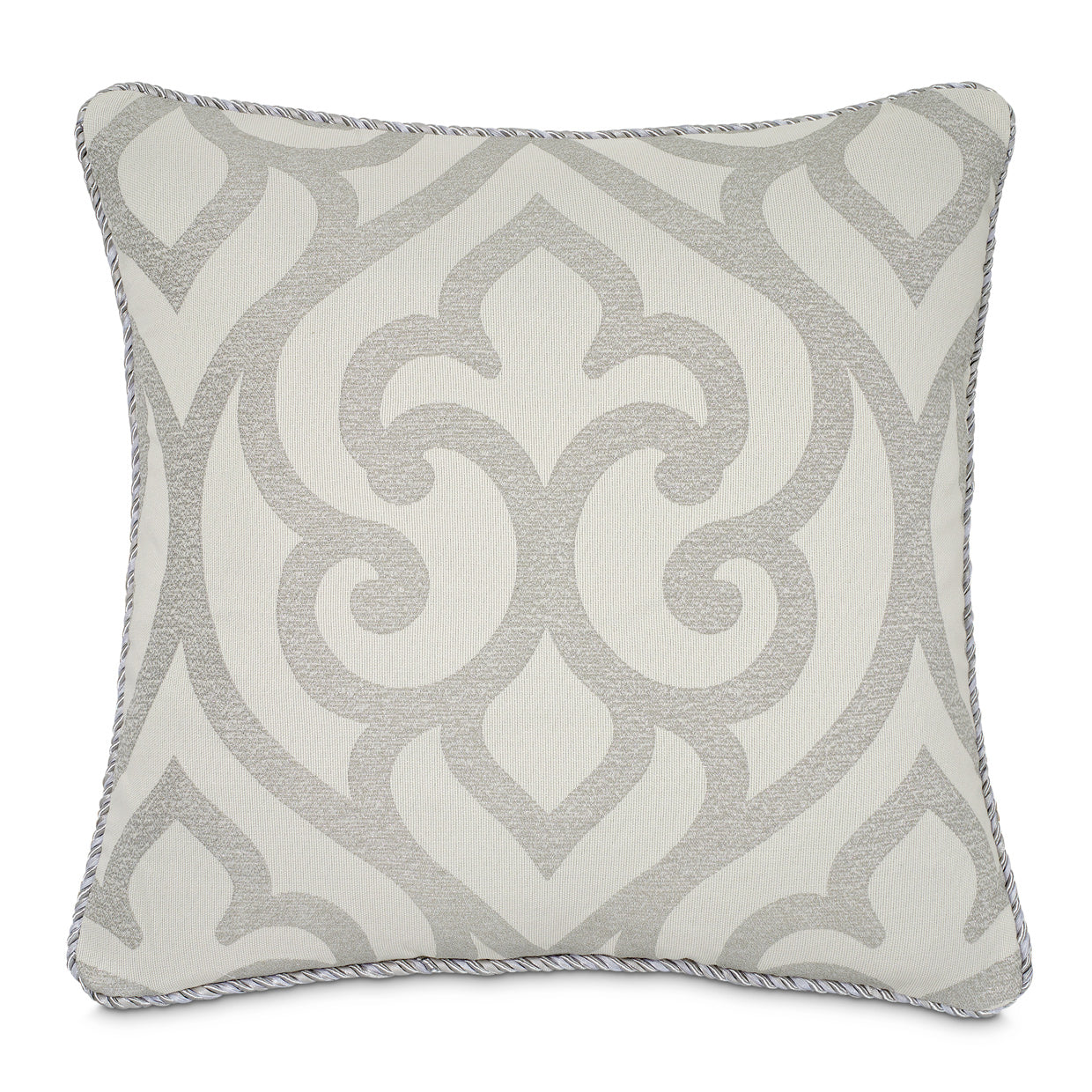 Canterbury Silver Comforter Set - Ornate Home