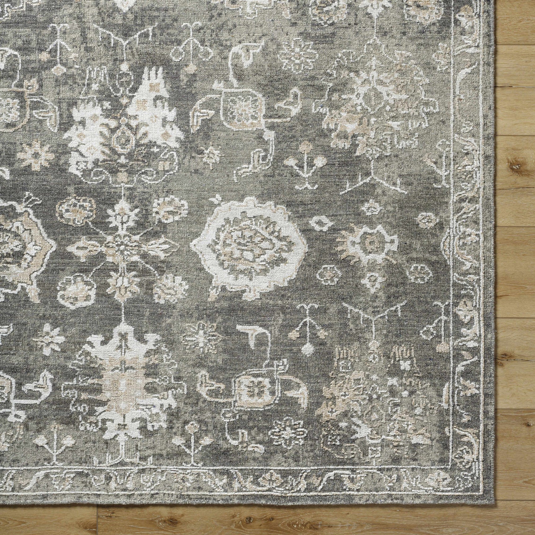 Cantley Handmade Wool Area Rug - Clearance - Ornate Home